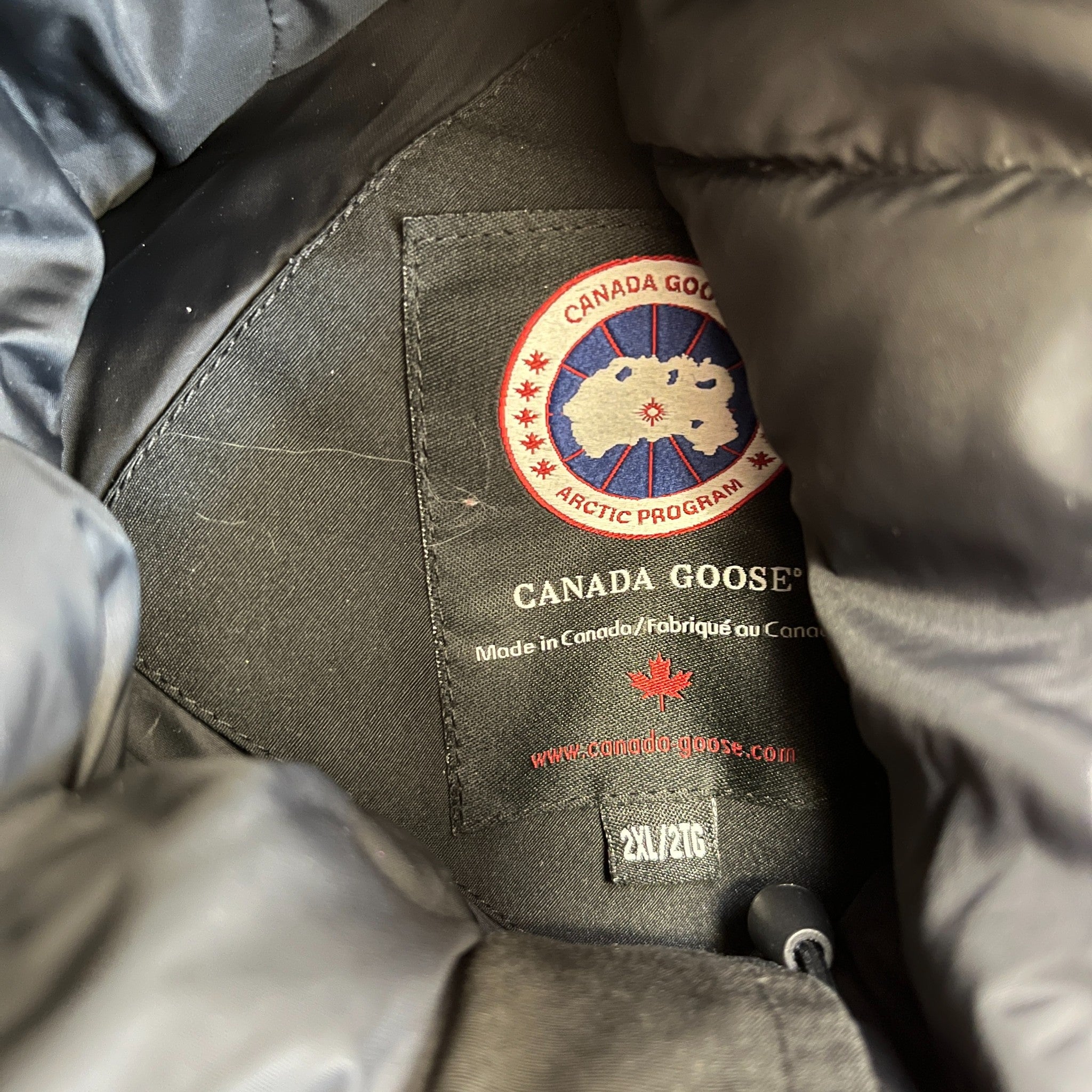 Men's Chilliwack Bomber Down Jacket Black Size XXL