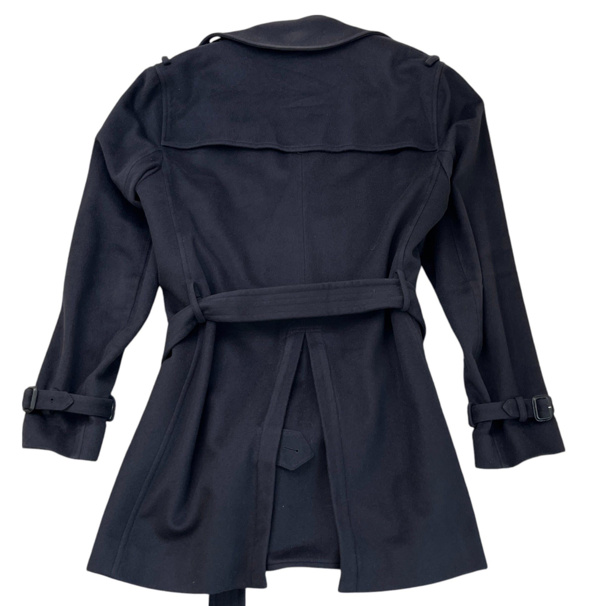 Men's Double Breasted Jacket Black Size IT 52 / XL