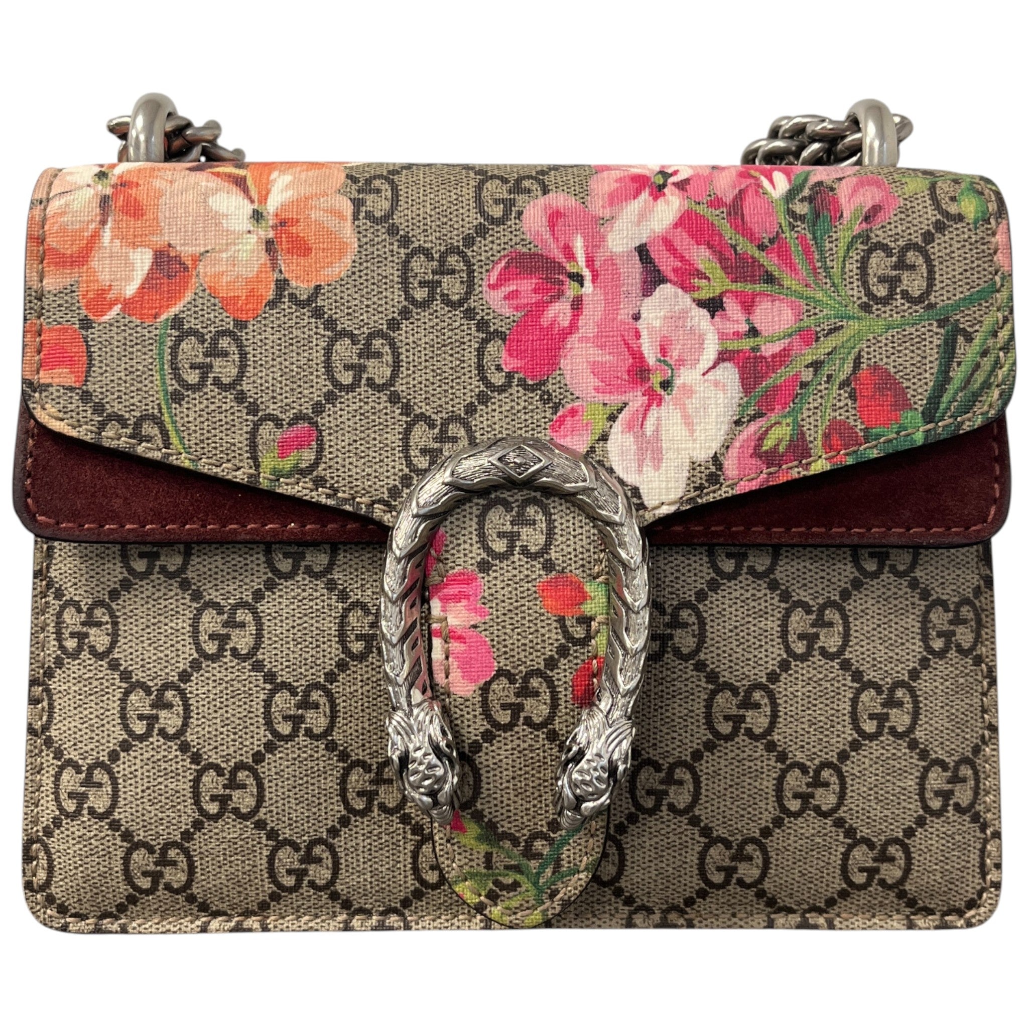 Women's Dionysus Bloom Small Shoulder Bag Beige