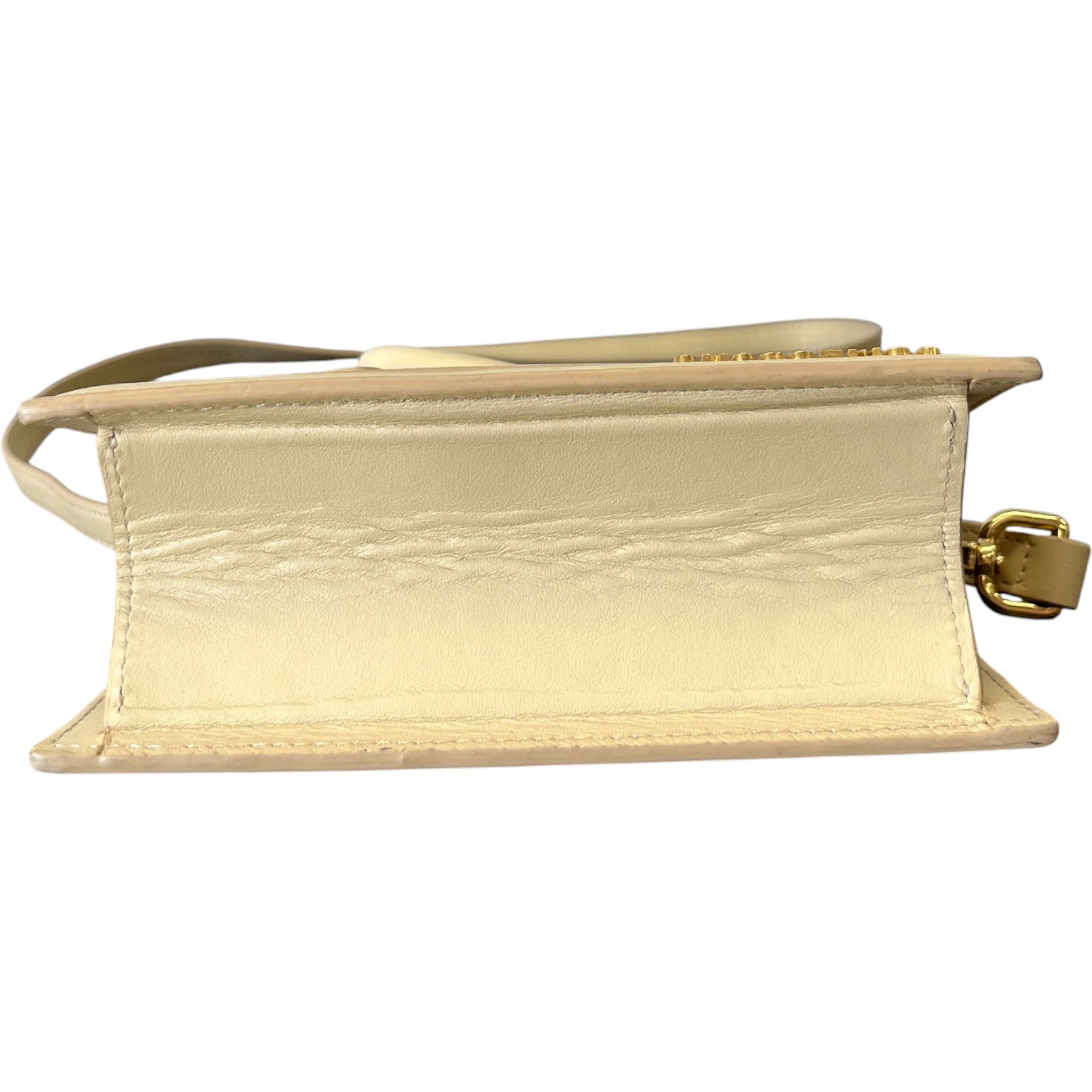 Women's Le Chiquito Noeud Medium Handbag Cream