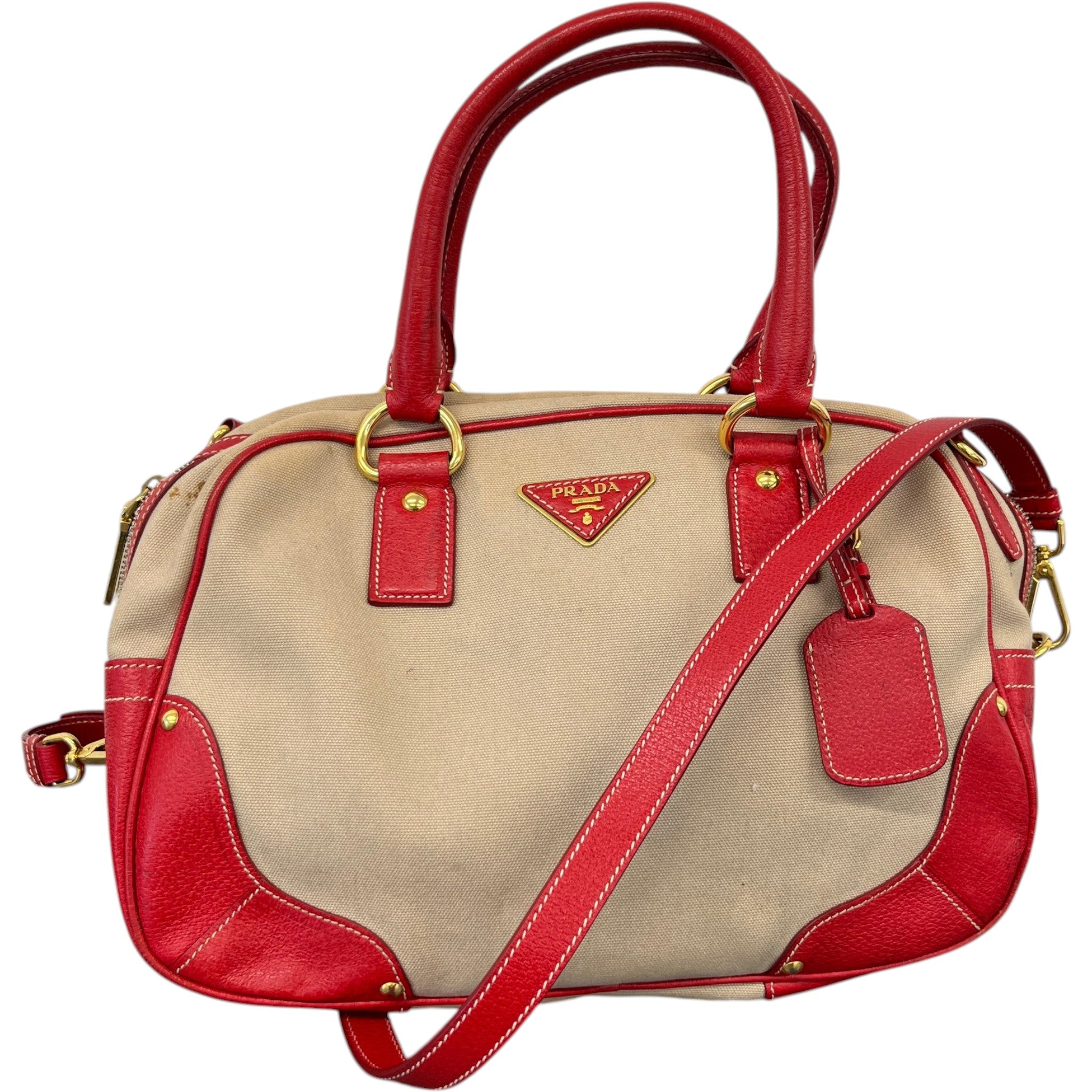 Women's Sac À Main Canapa Handbag Red