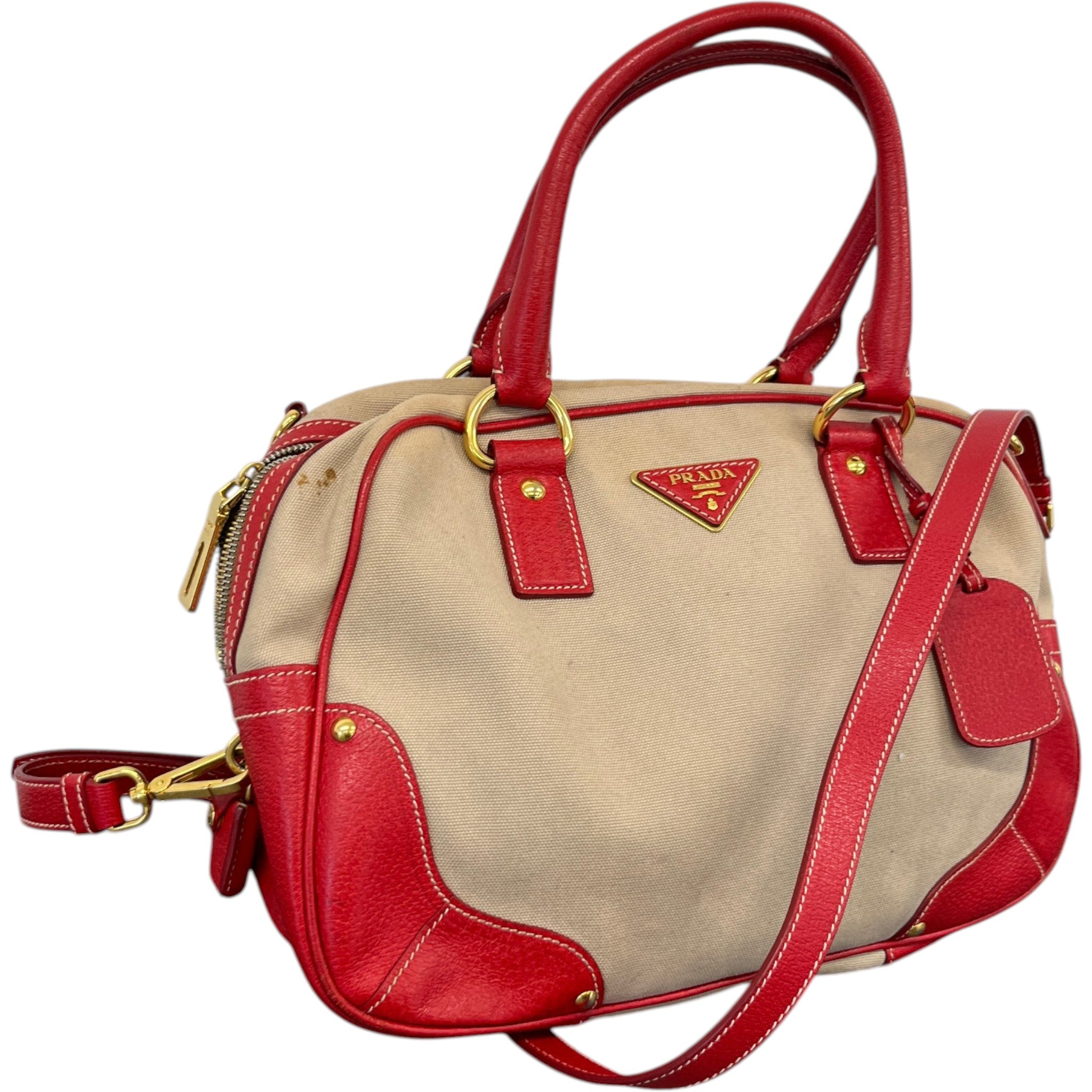 Women's Sac À Main Canapa Handbag Red
