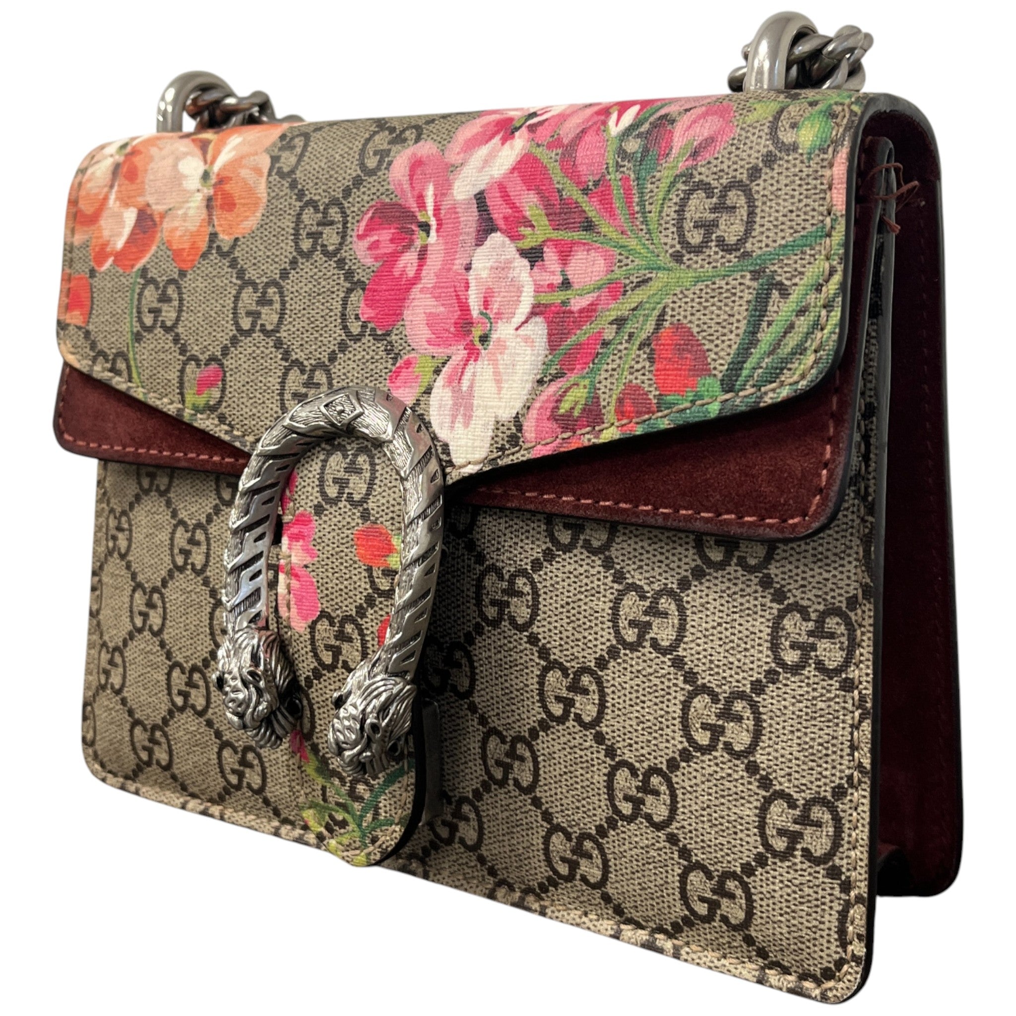 Women's Dionysus Bloom Small Shoulder Bag Beige