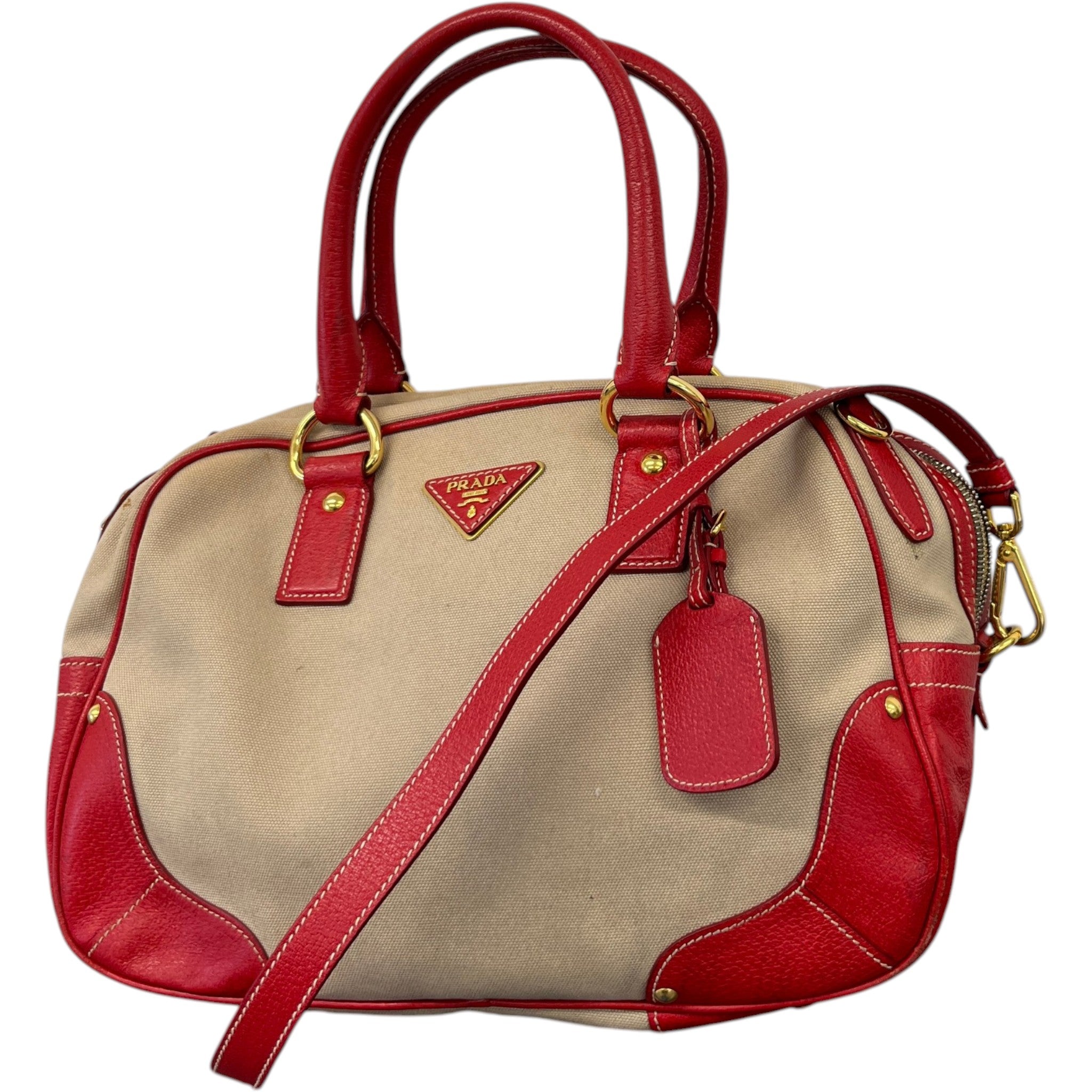 Women's Sac À Main Canapa Handbag Red