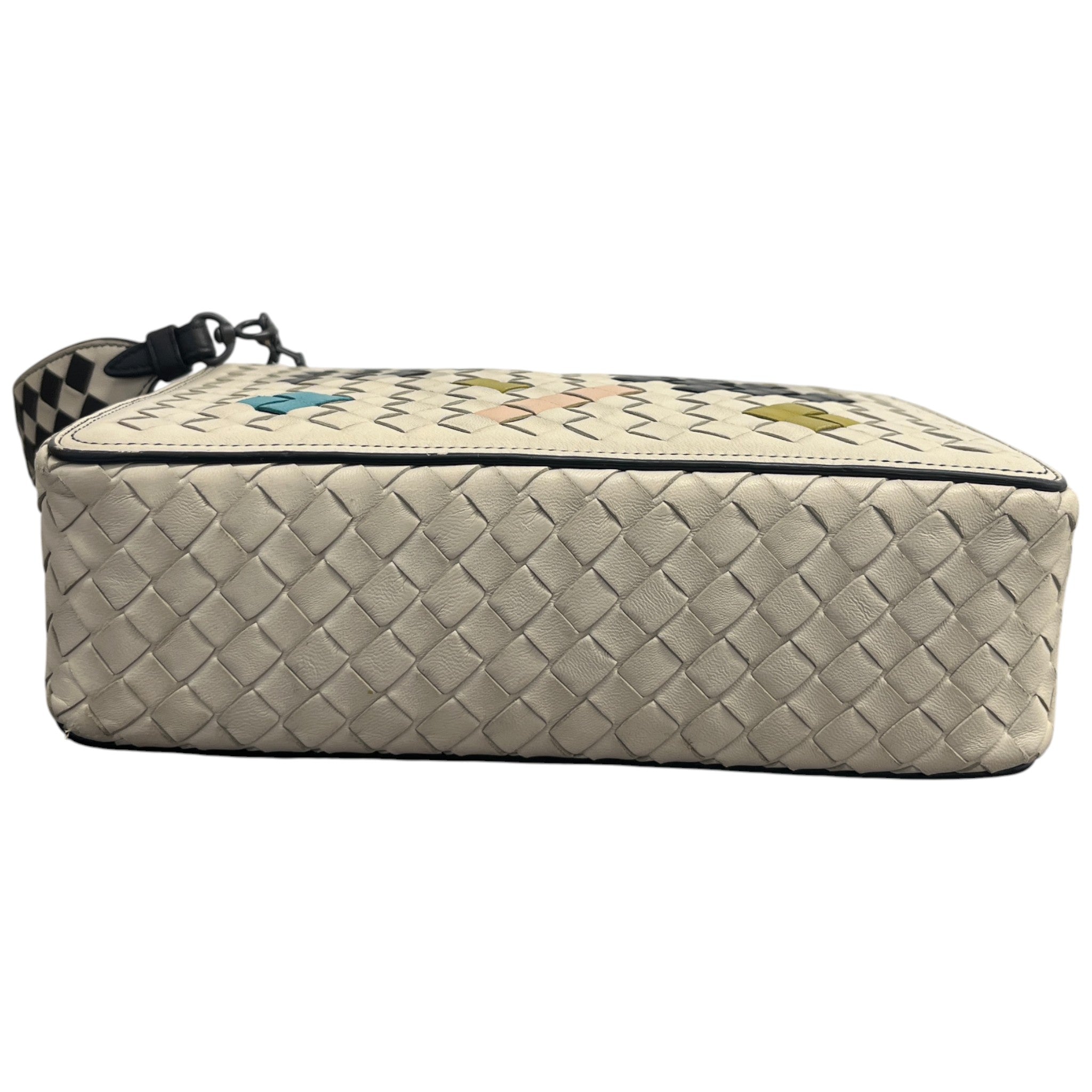 Women's Intrecciato Alumna Abstract Bag Beige