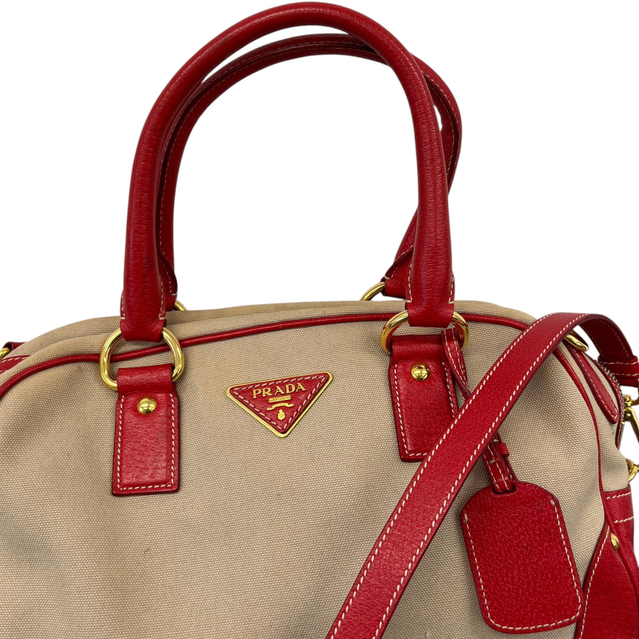 Women's Sac À Main Canapa Handbag Red