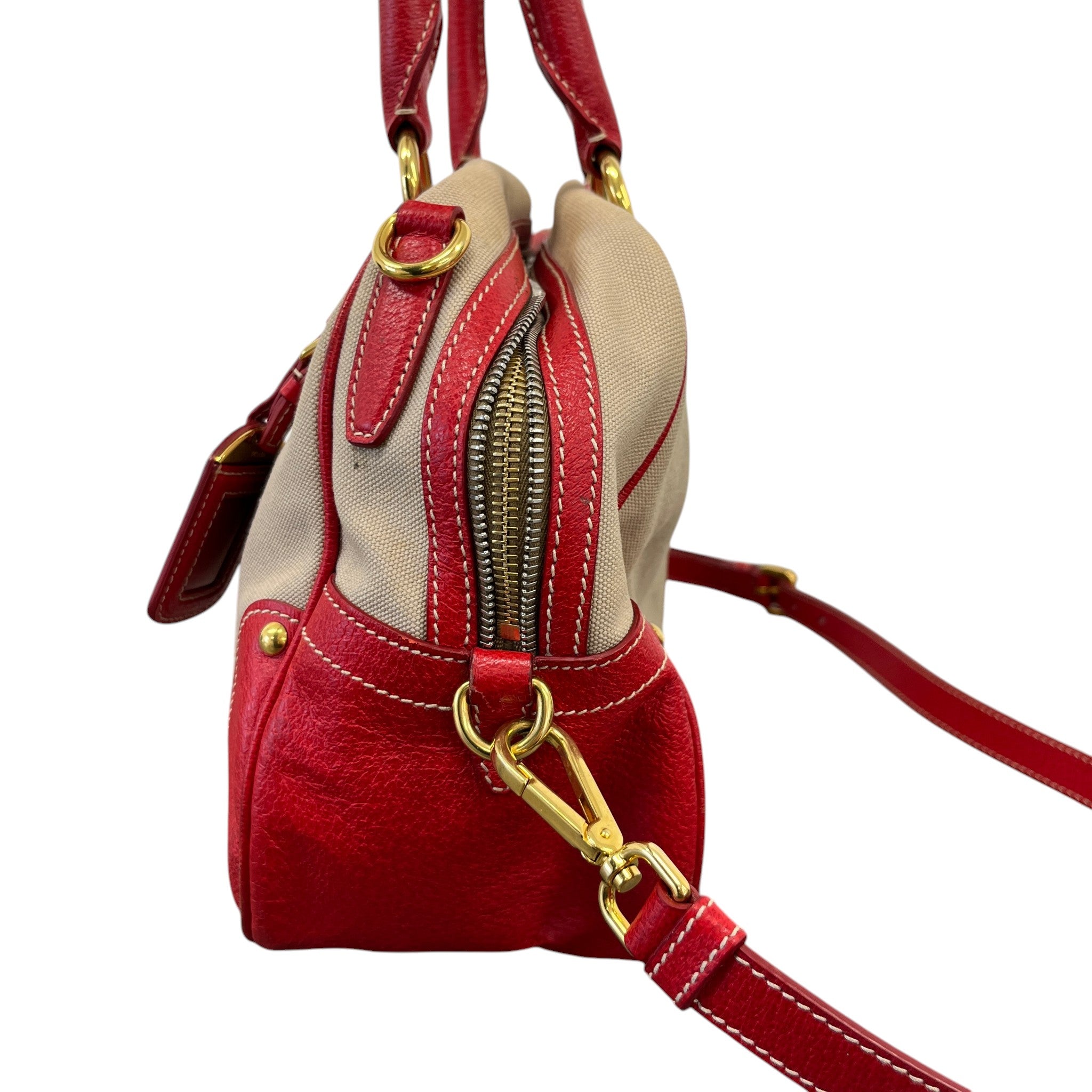 Women's Sac À Main Canapa Handbag Red