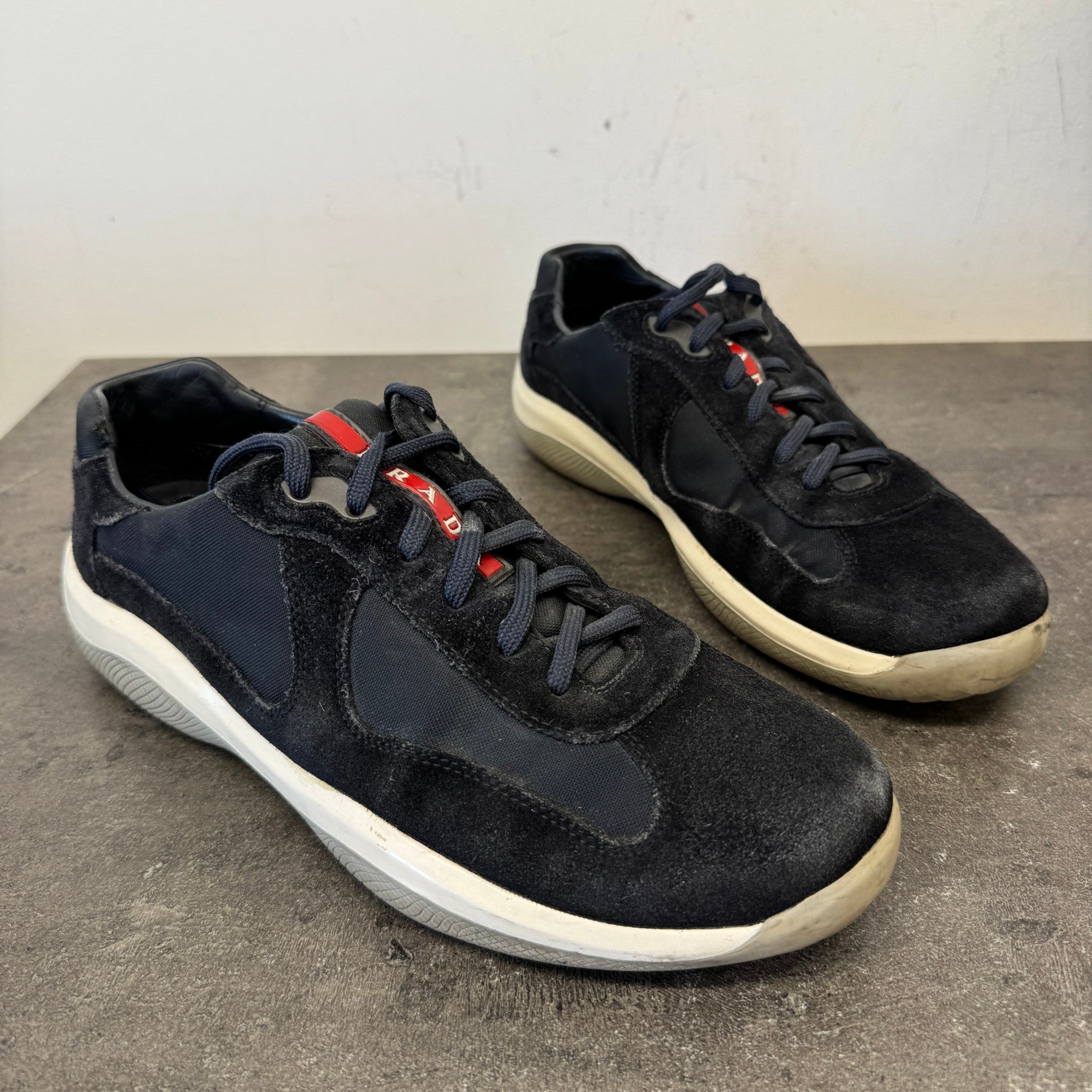 Men's America'S Cup Low Trainers Navy Size EU 40.5 / UK 6.5