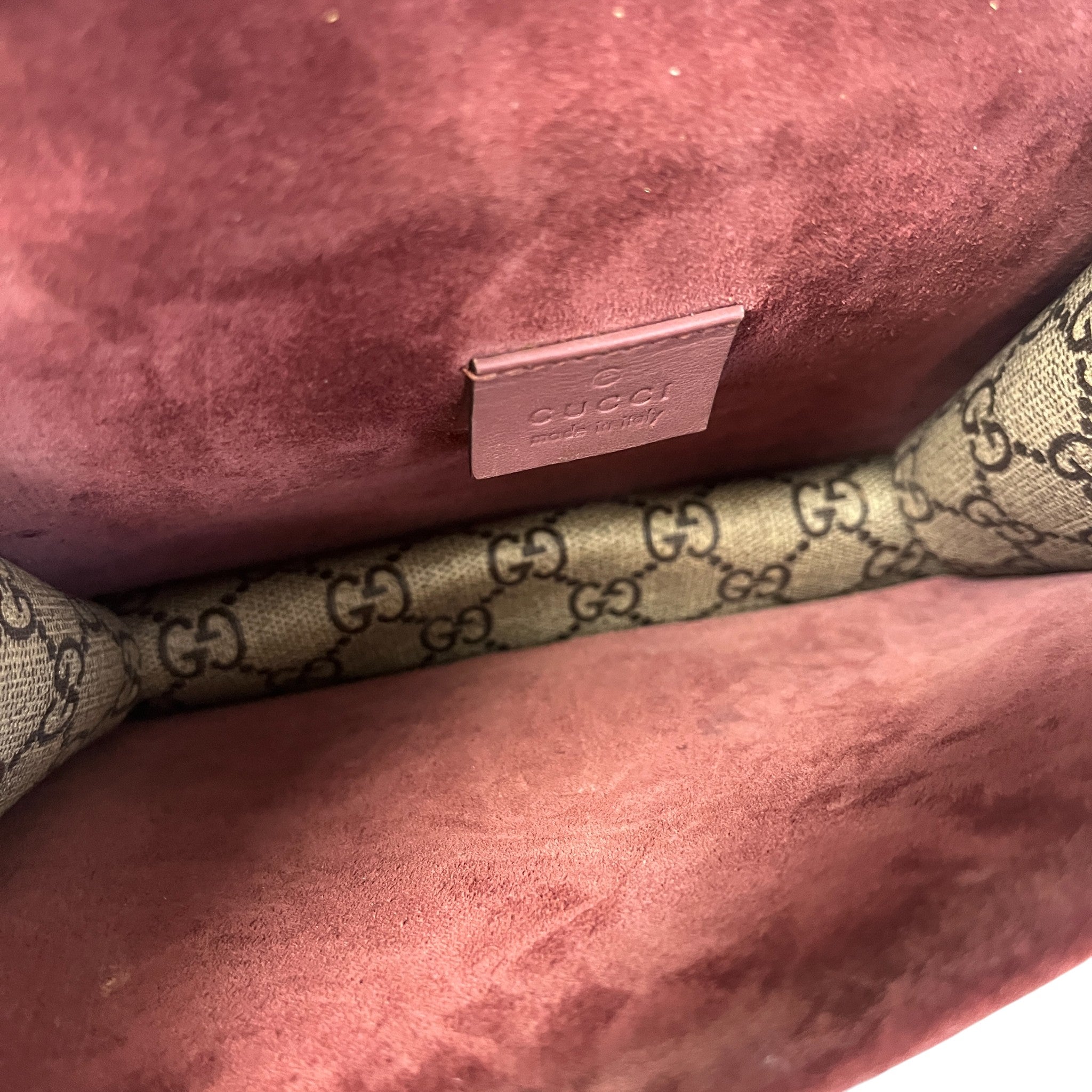 Women's Dionysus Bloom Small Shoulder Bag Beige