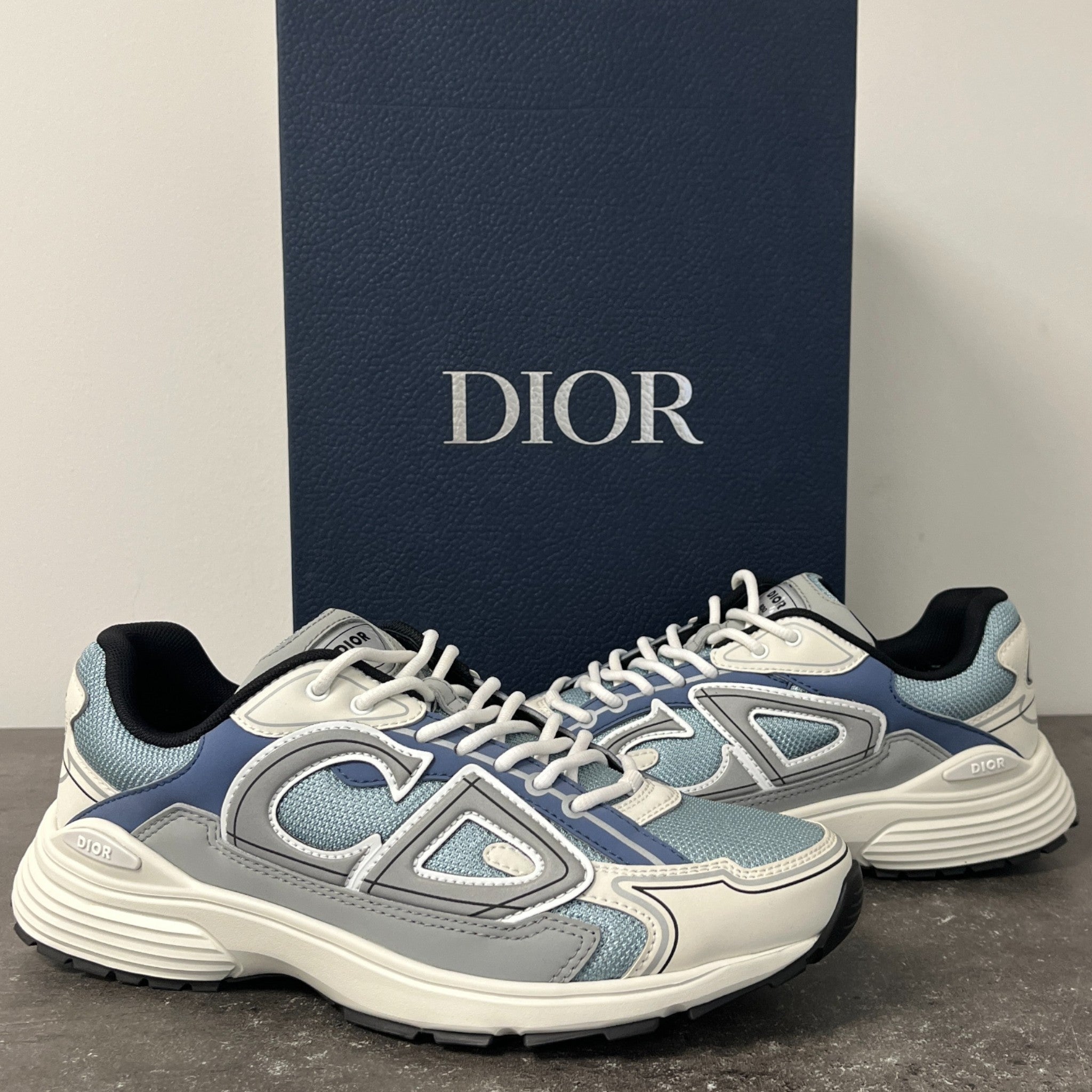 Men's B30 Low Trainers Blue Size EU 41.5 / UK 7.5