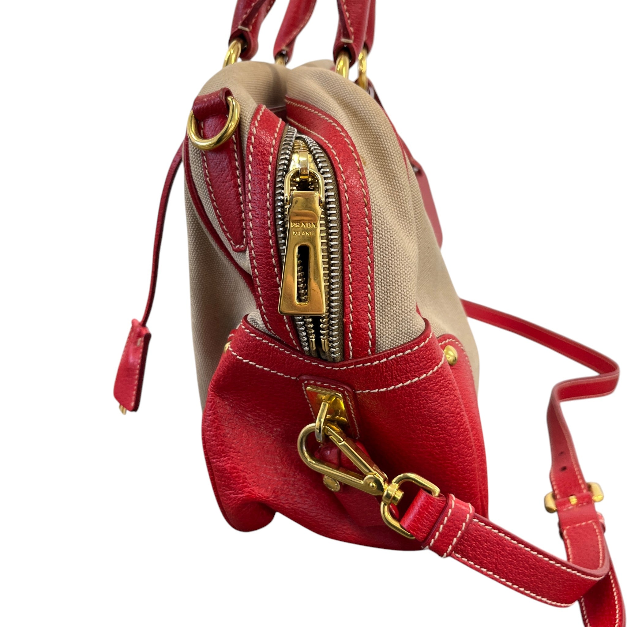 Women's Sac À Main Canapa Handbag Red