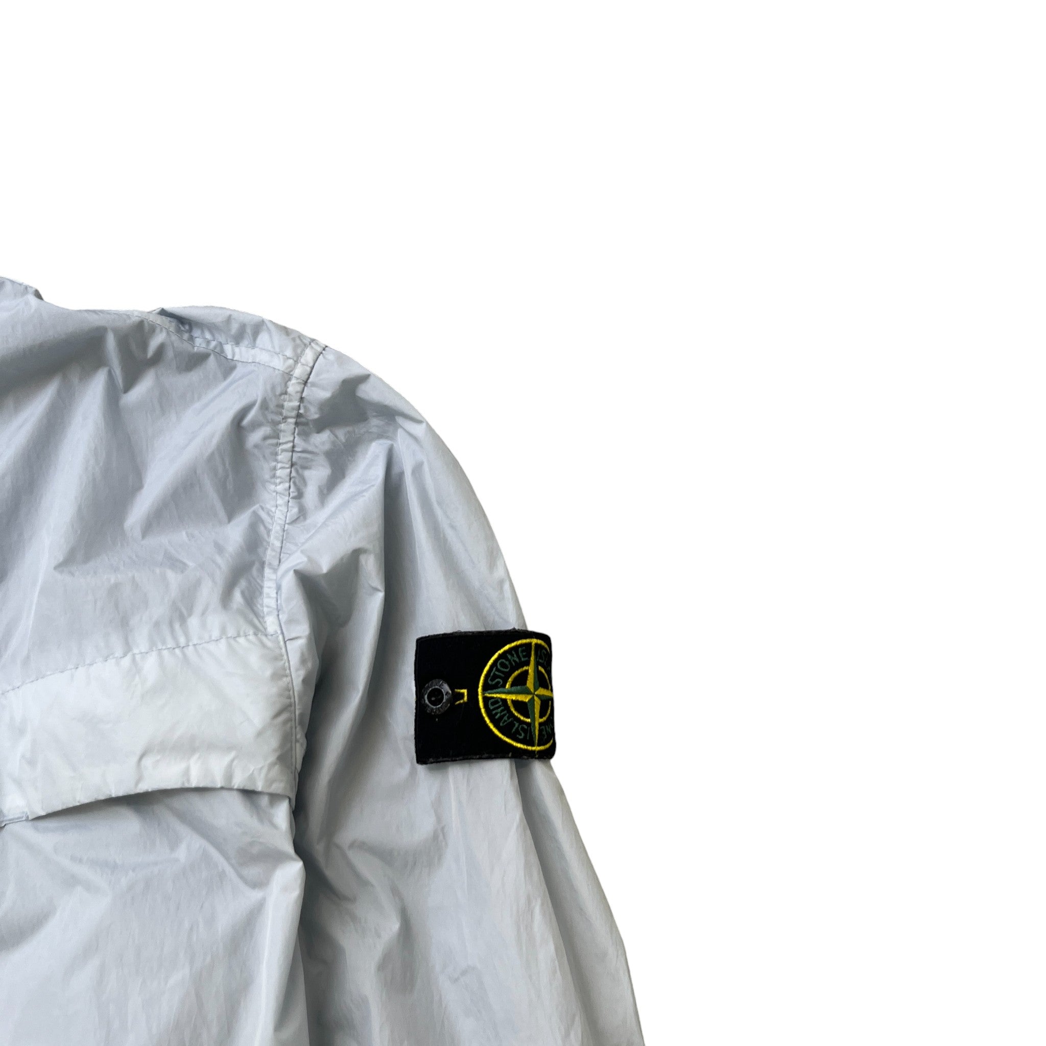 Men's Crinkle Reps Jacket Blue Size XXL