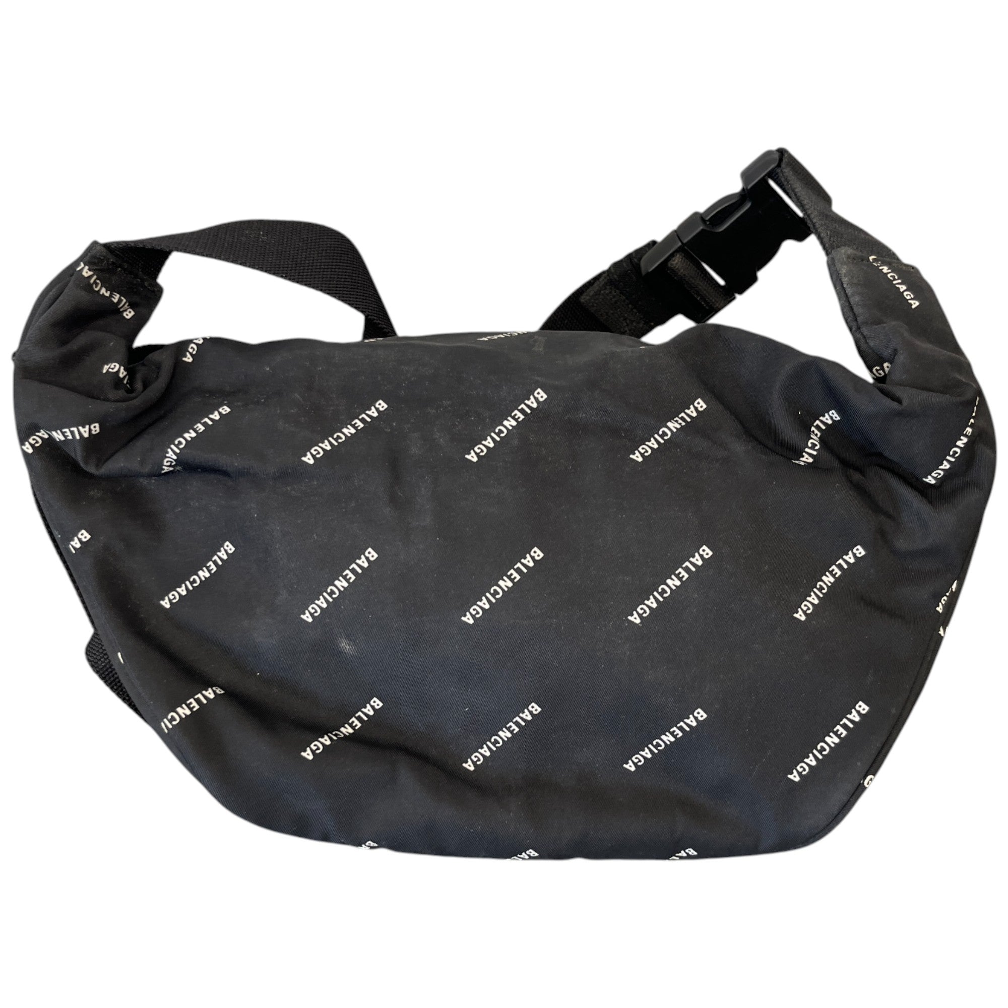 Men's Logo All Over Belt Bag Black