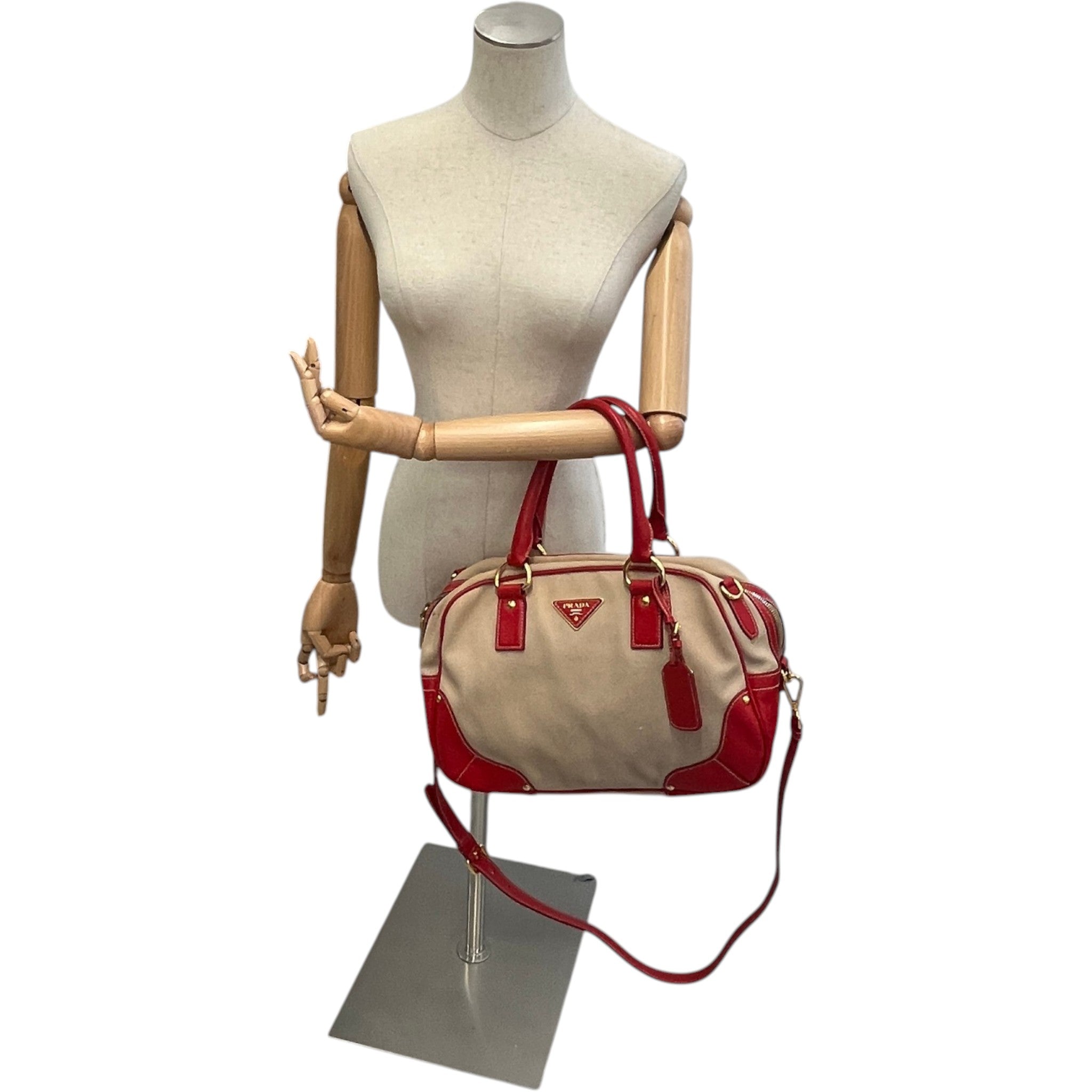 Women's Sac À Main Canapa Handbag Red