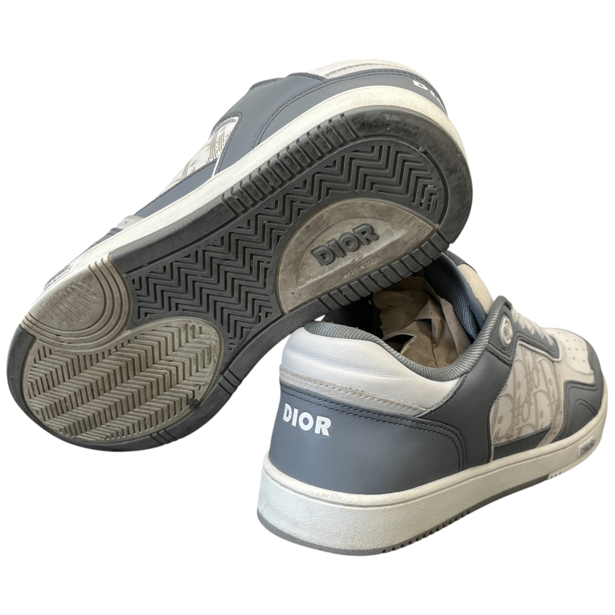 Men's B27 Oblique Low Trainers White Size EU 43 / UK 9