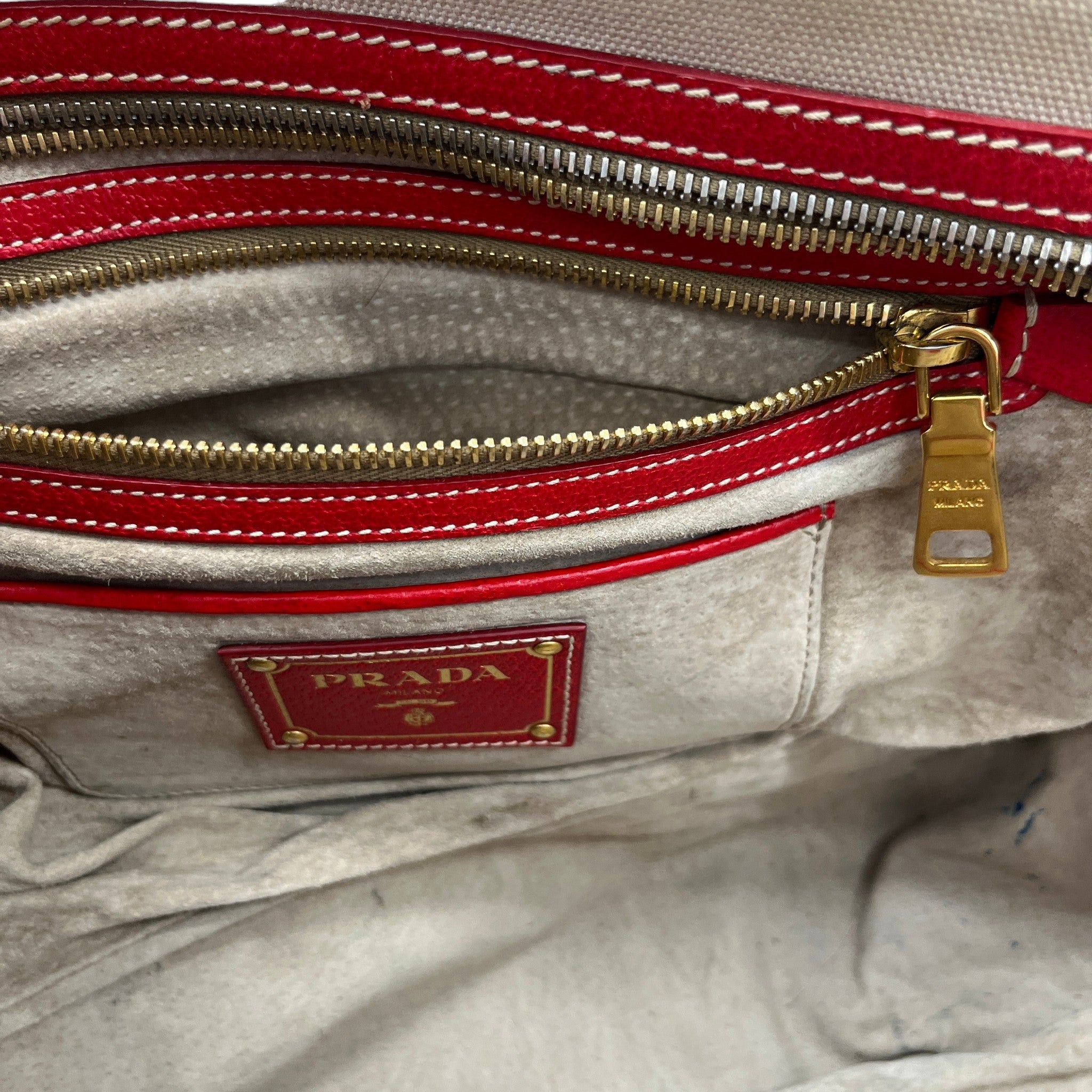 Women's Sac À Main Canapa Handbag Red