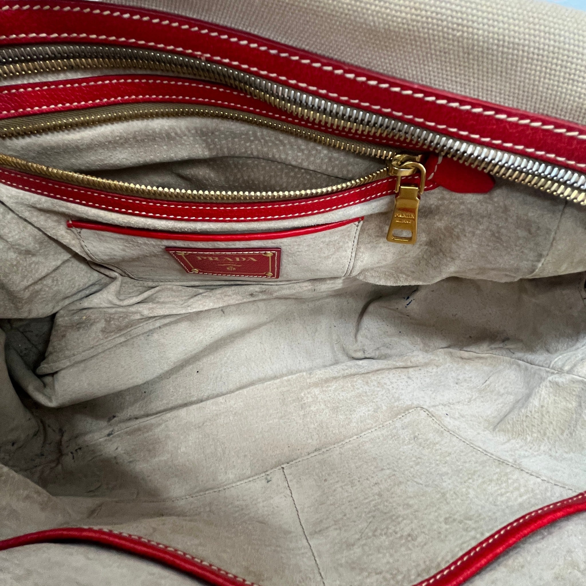 Women's Sac À Main Canapa Handbag Red