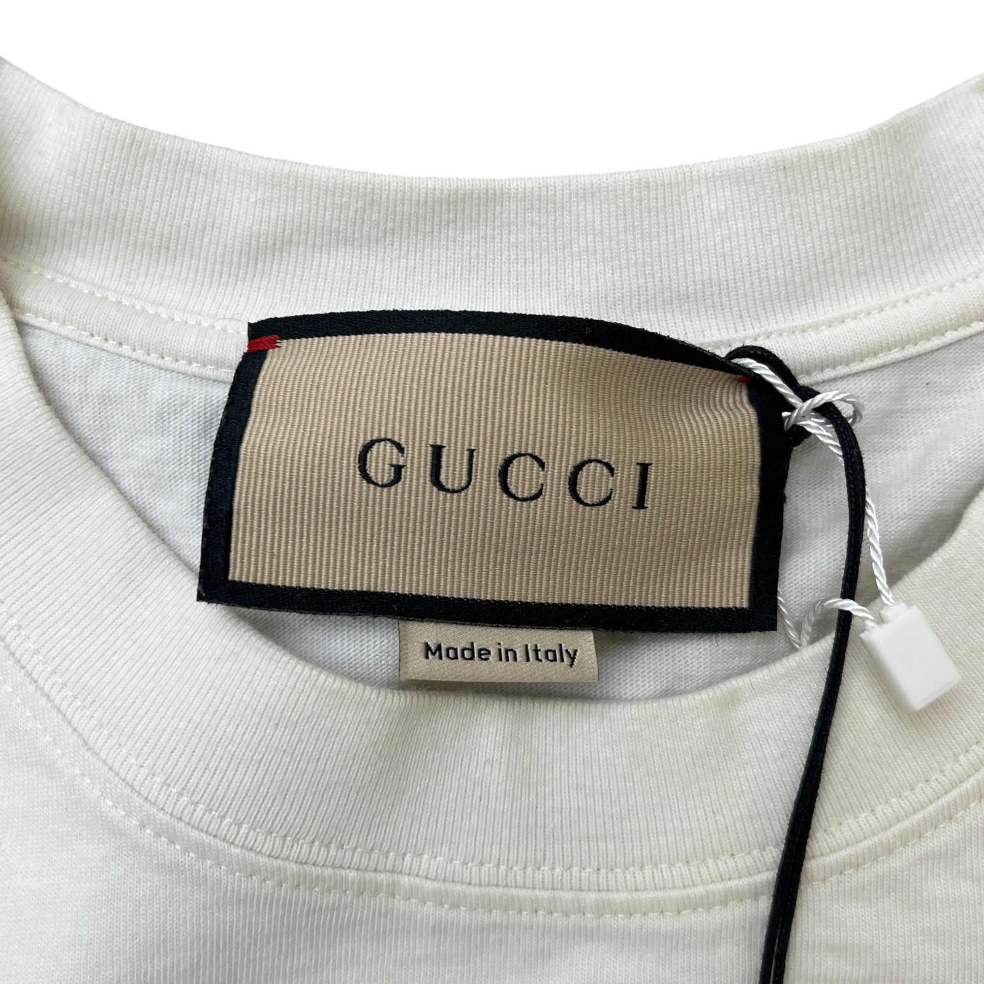 Men's Love Parade Rainbow Print T-Shirt White Size XS