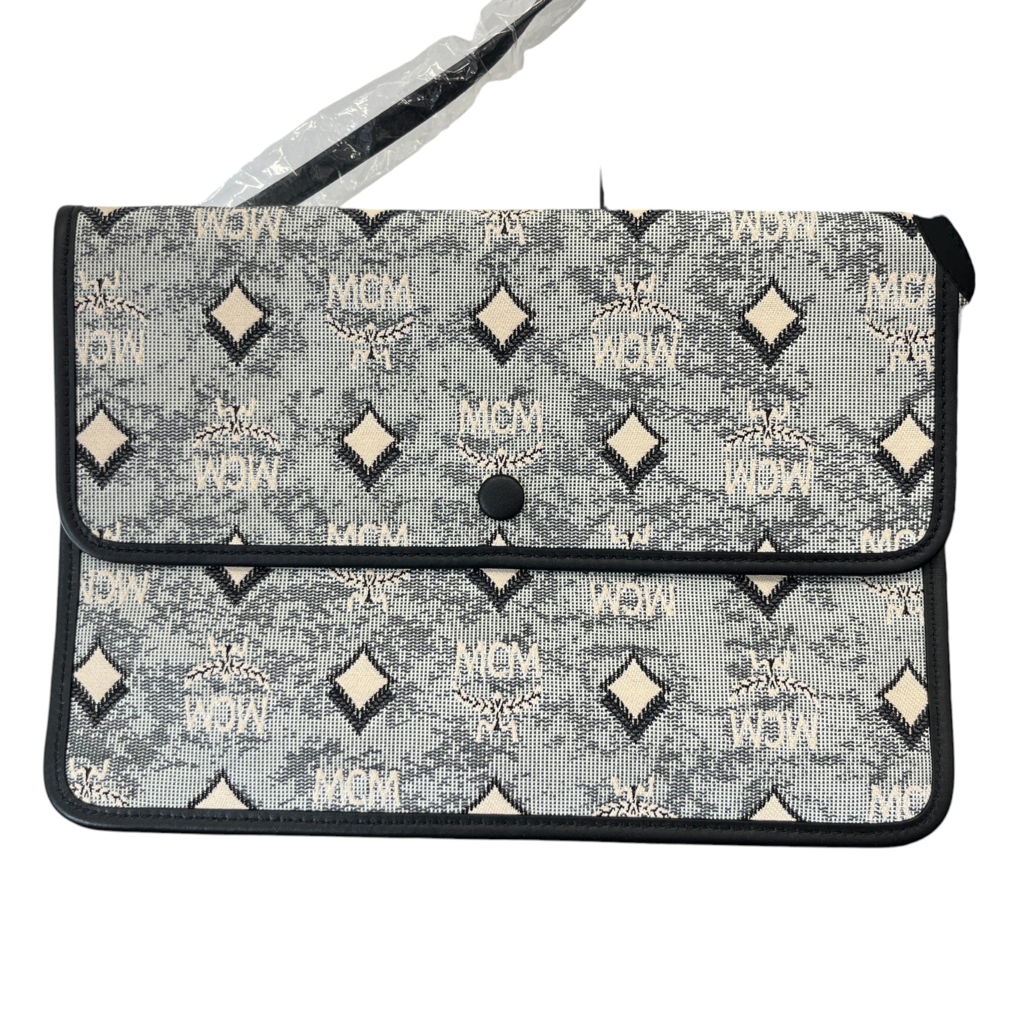 Women's Monogram Large Jacquard Tote Bag Navy