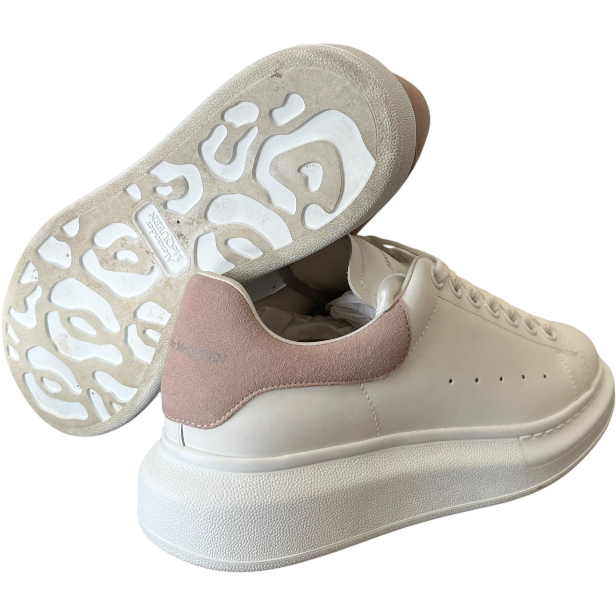 Women's Oversized Low Trainers White Size EU 38 / UK 5