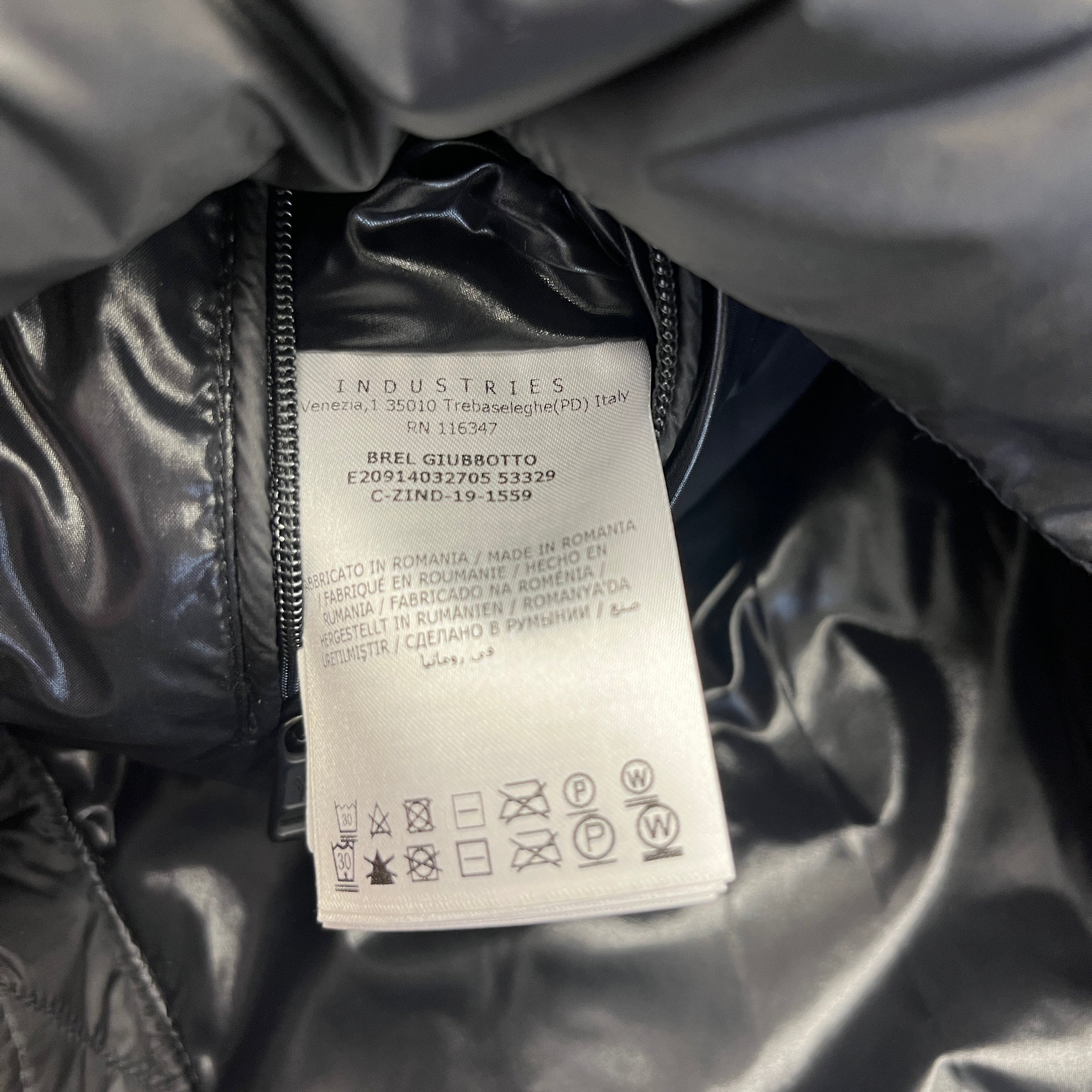 Men's Brel Down Jacket Black Size 0/XS