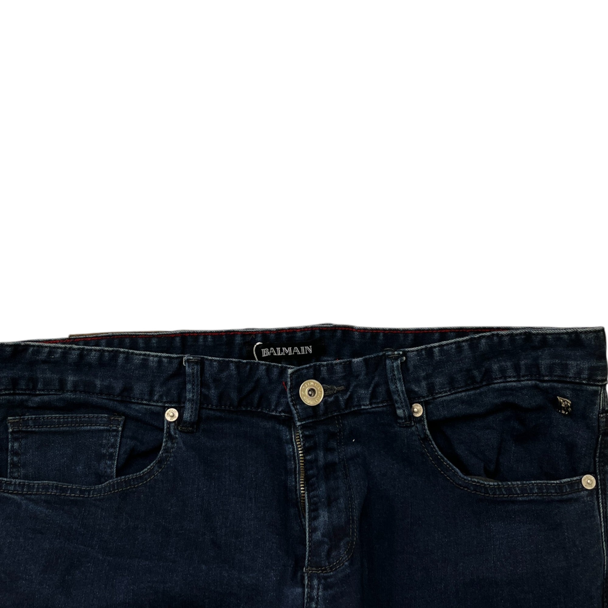 Men's B Logo Jeans Blue Size Waist 36"