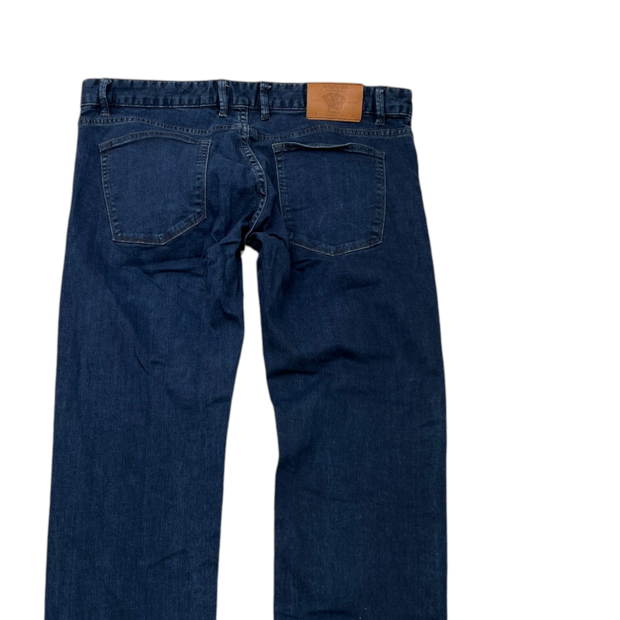 Men's B Logo Jeans Blue Size Waist 36"