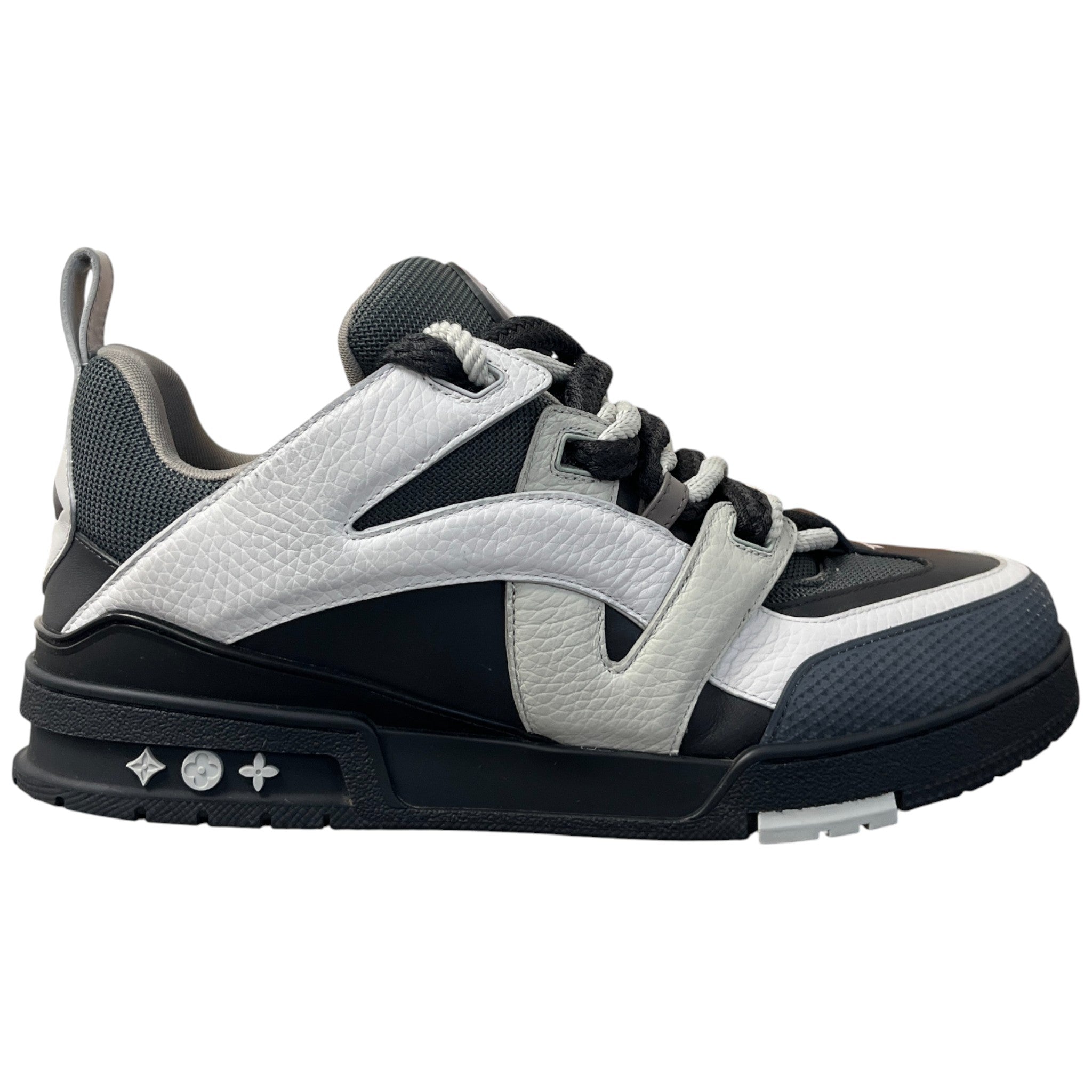 Men's Lv Skate Low Trainers Black Size EU 45 / UK 11