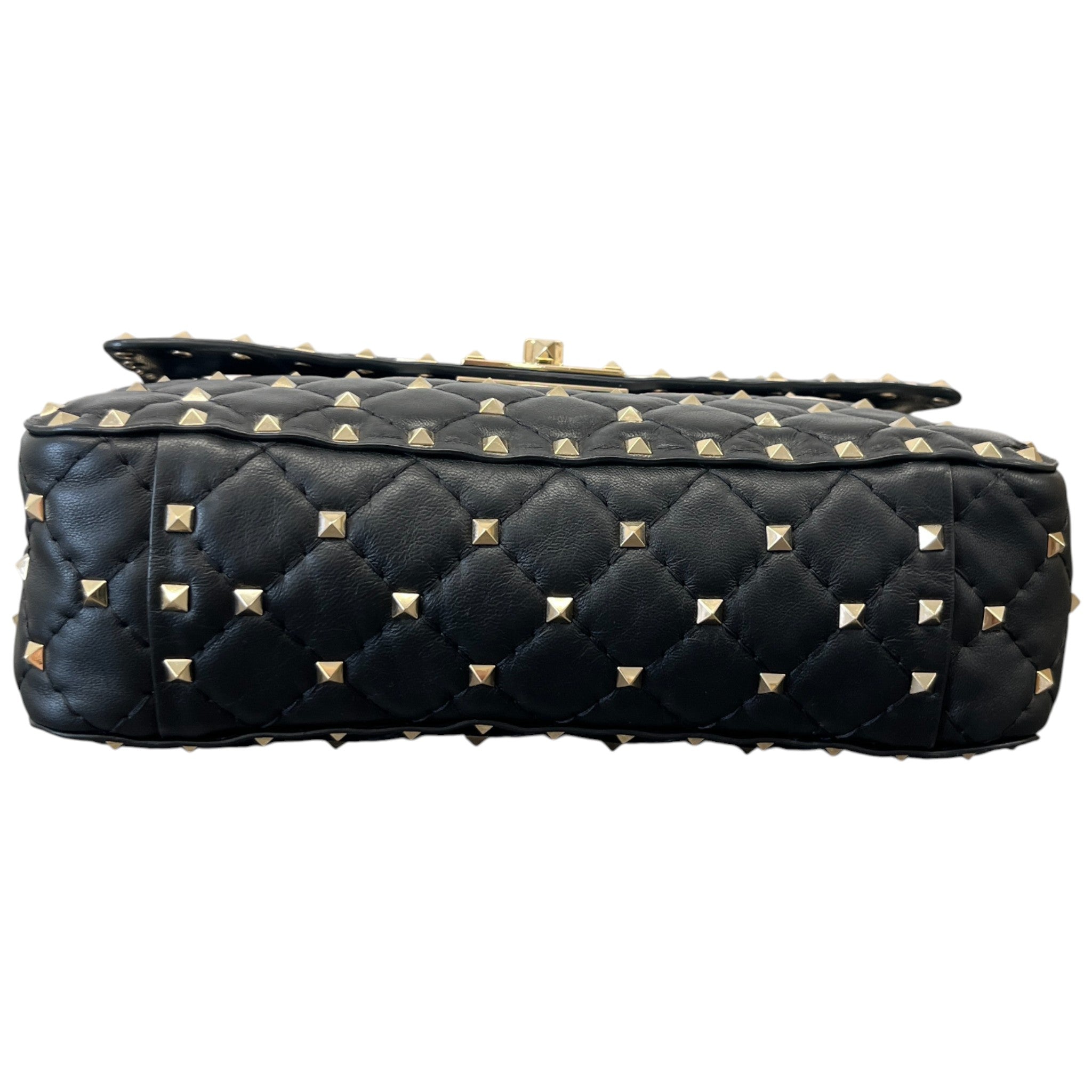 Women's Rock Stud Handbag Black