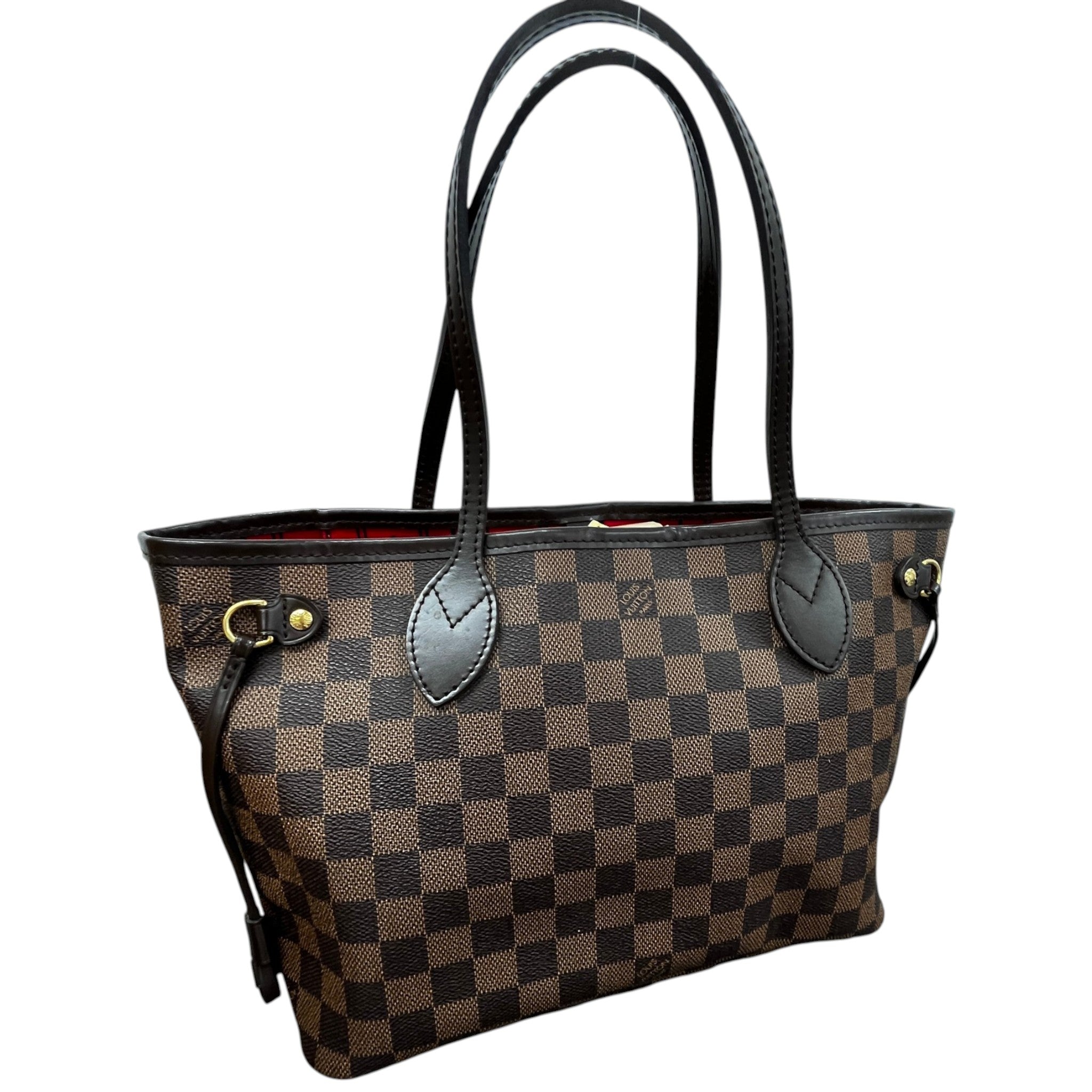 Women's Damier Ebene Neverfull Pm Tote Bag Brown