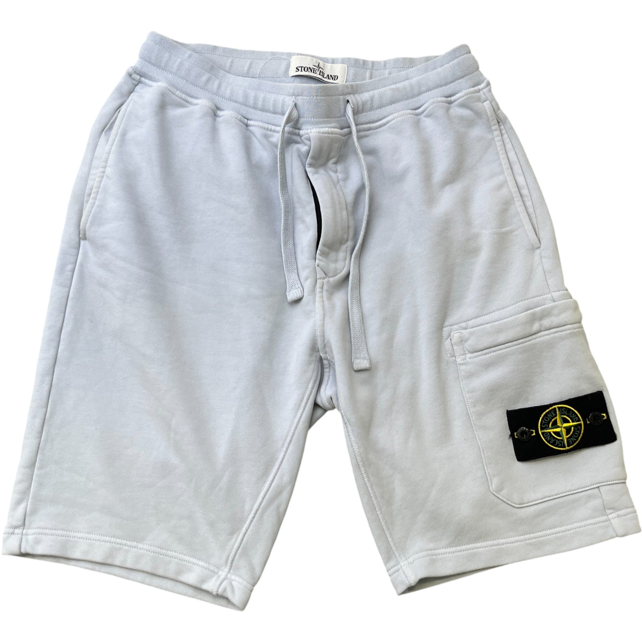 Men's Applique Logo Shorts Blue Size S