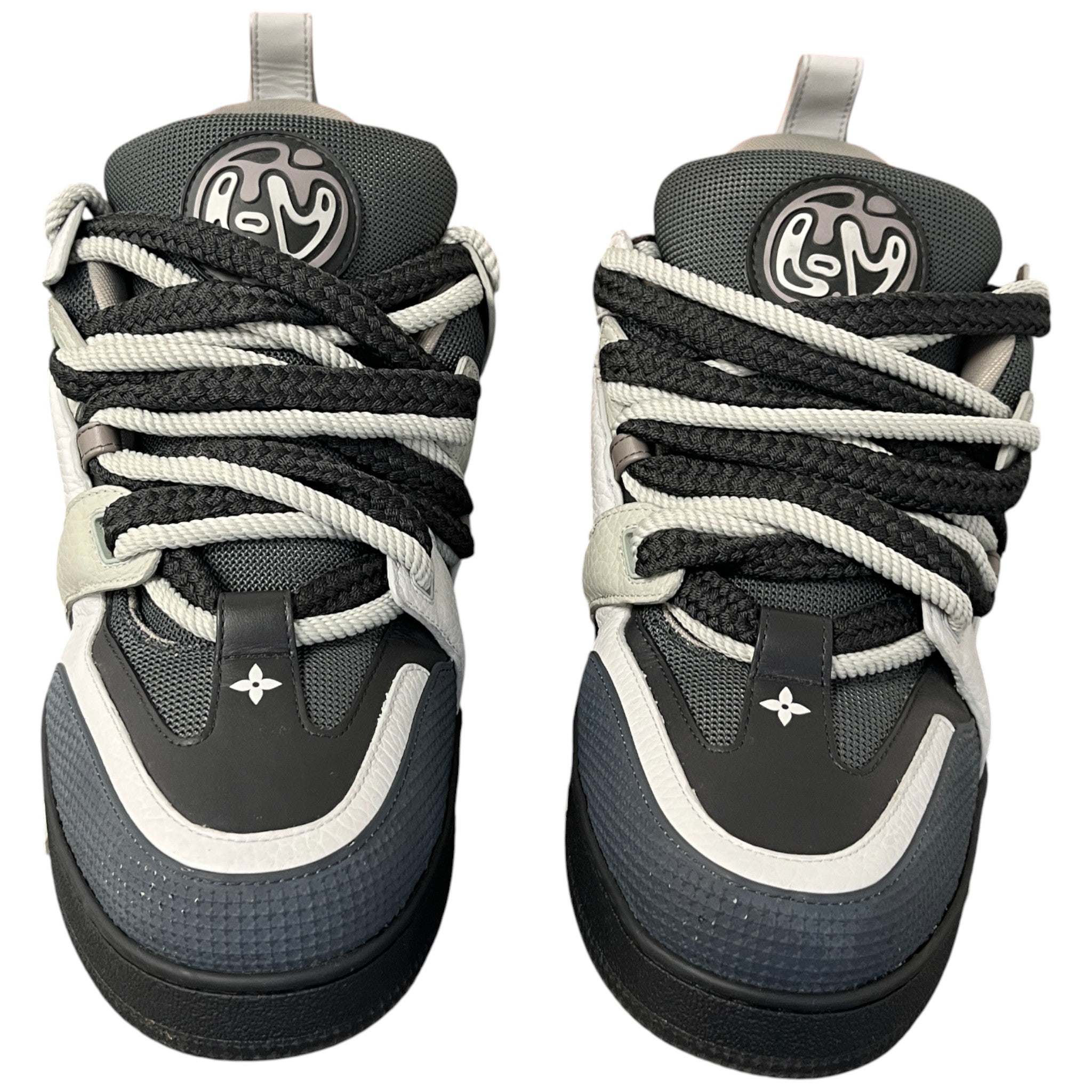 Men's Lv Skate Low Trainers Black Size EU 45 / UK 11