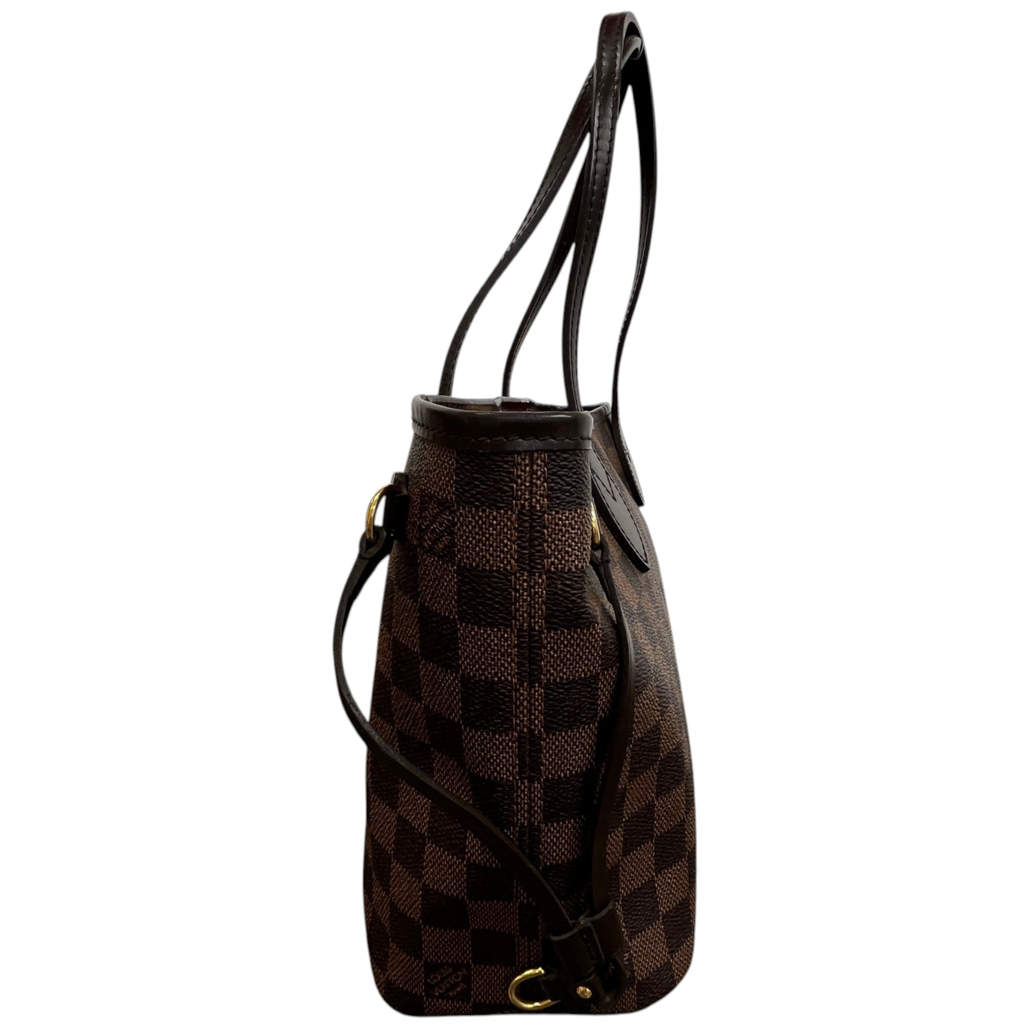 Women's Damier Ebene Neverfull Pm Tote Bag Brown