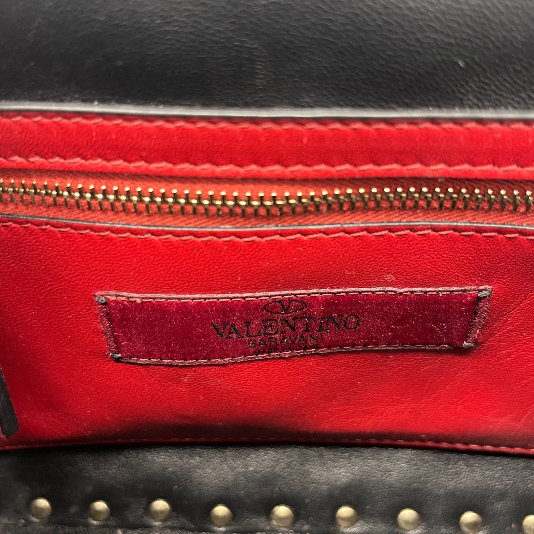 Women's Rock Stud Handbag Black