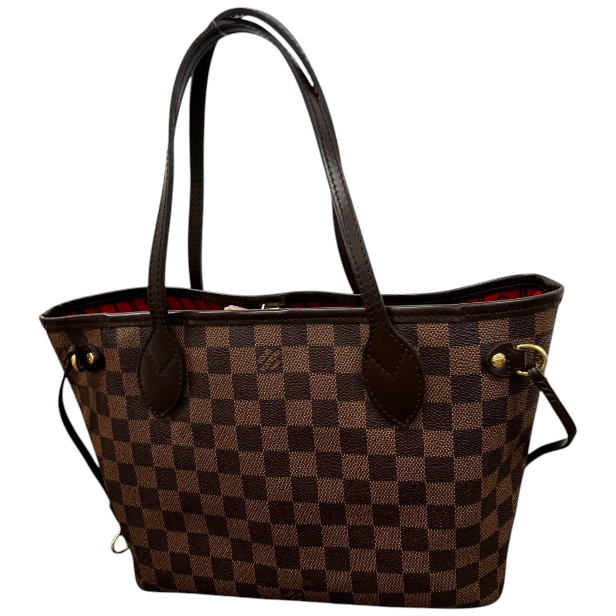 Women's Damier Ebene Neverfull Pm Tote Bag Brown