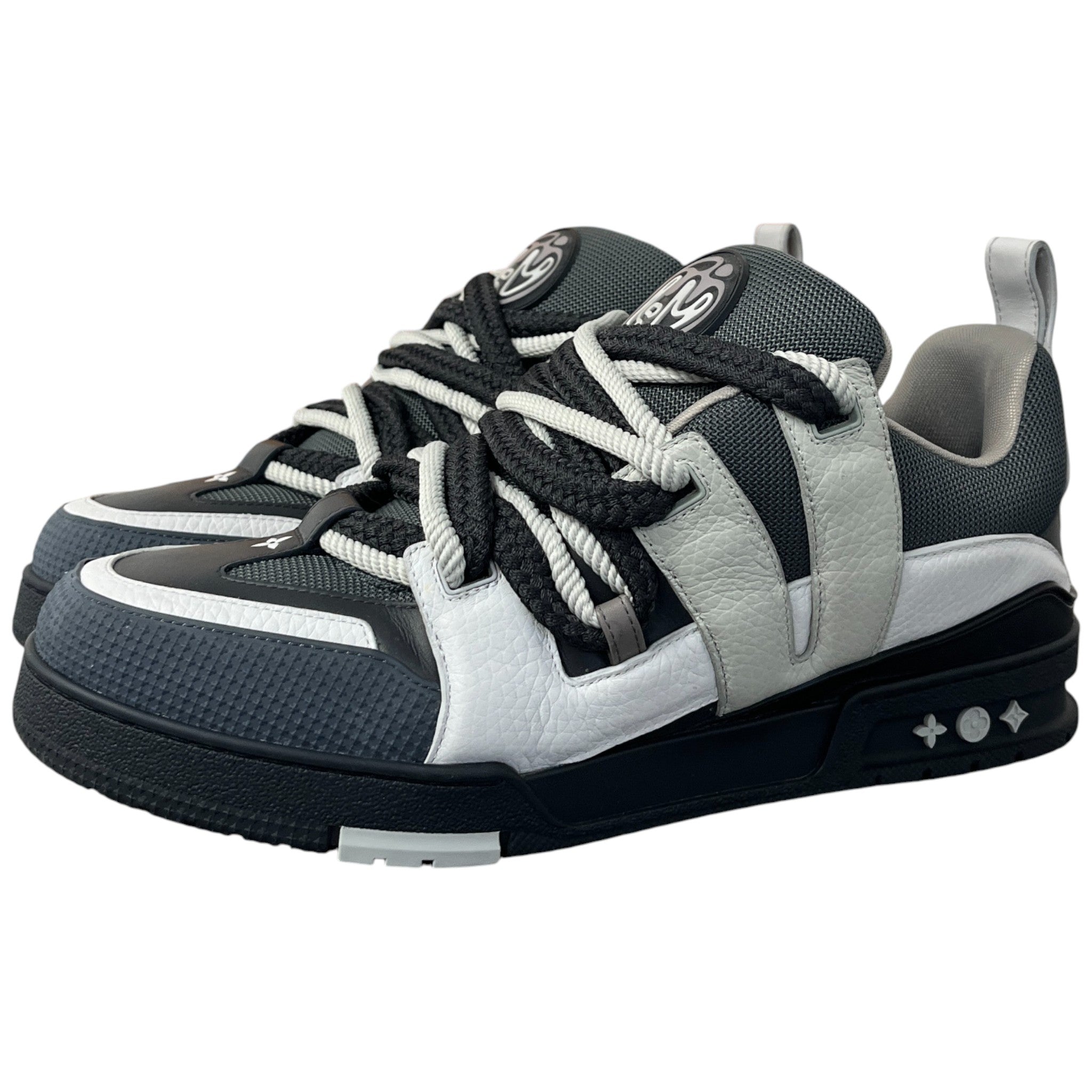 Men's Lv Skate Low Trainers Black Size EU 45 / UK 11