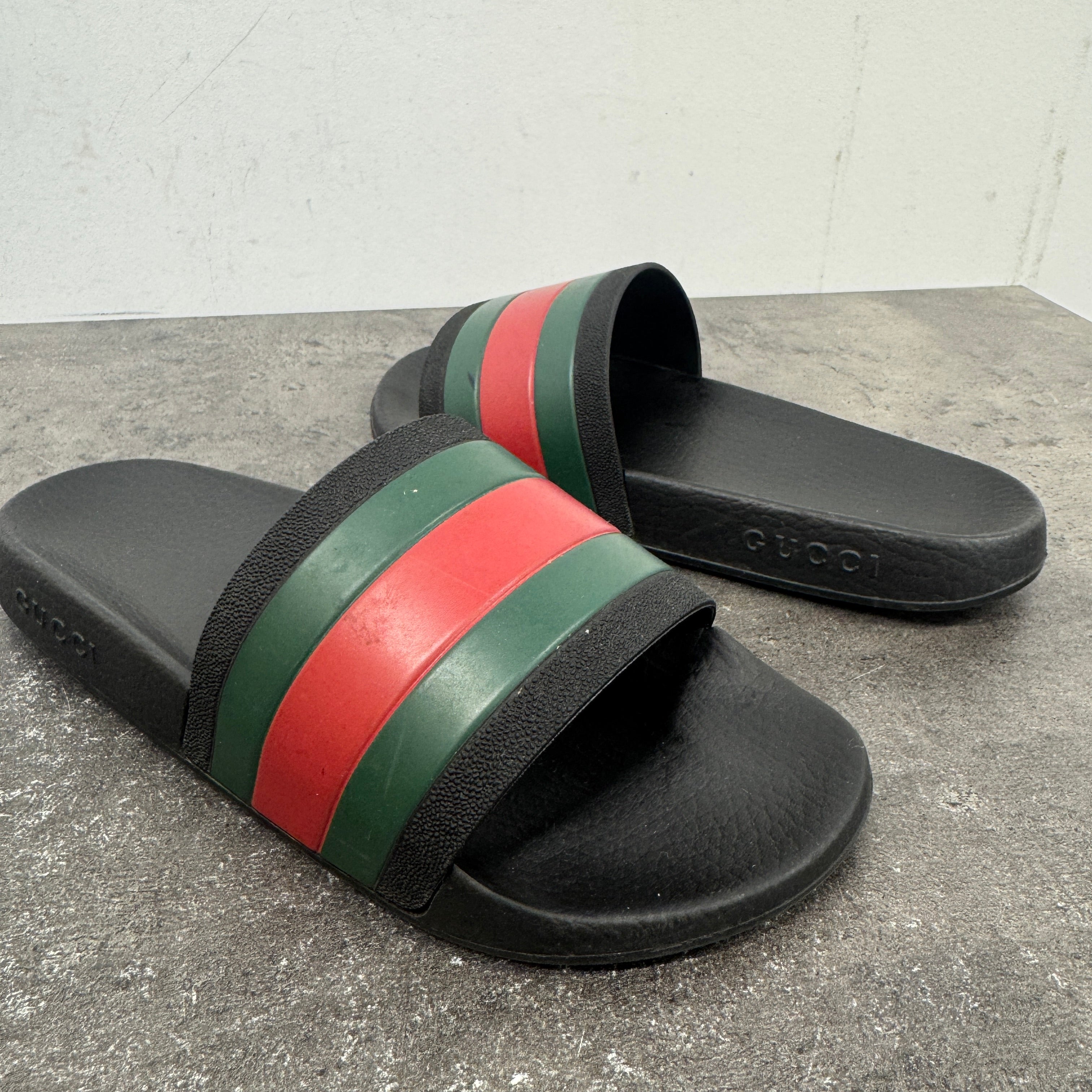 Men's Web Slides Black Size EU 39 / UK 5