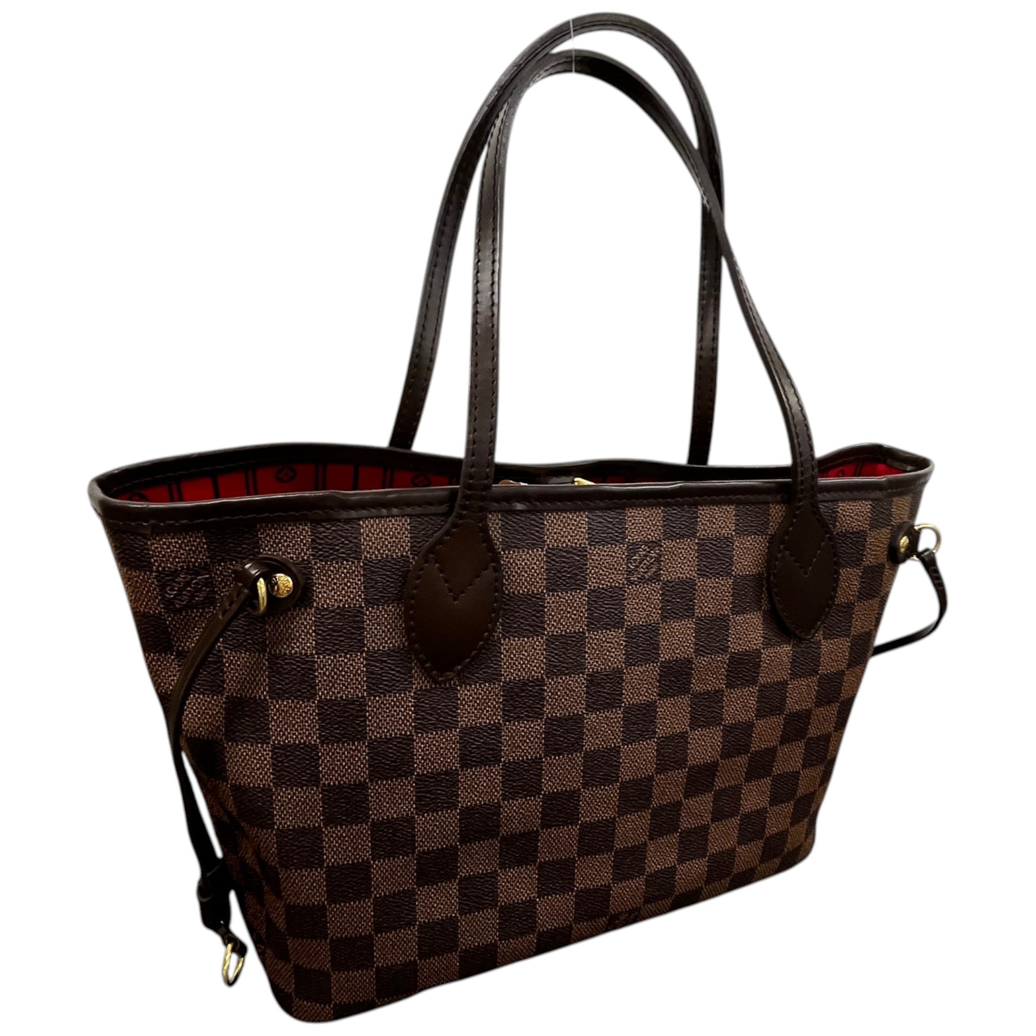 Women's Damier Ebene Neverfull Pm Tote Bag Brown