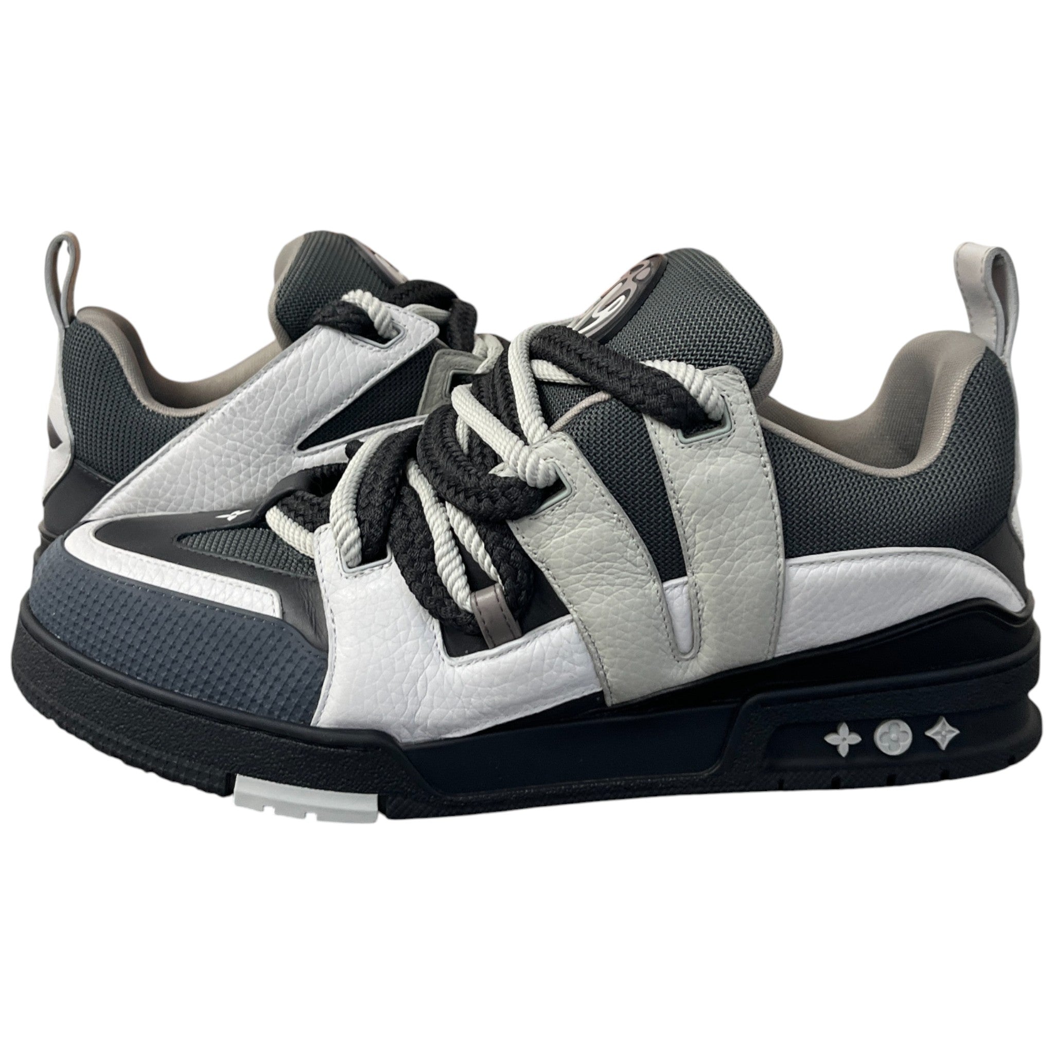 Men's Lv Skate Low Trainers Black Size EU 45 / UK 11