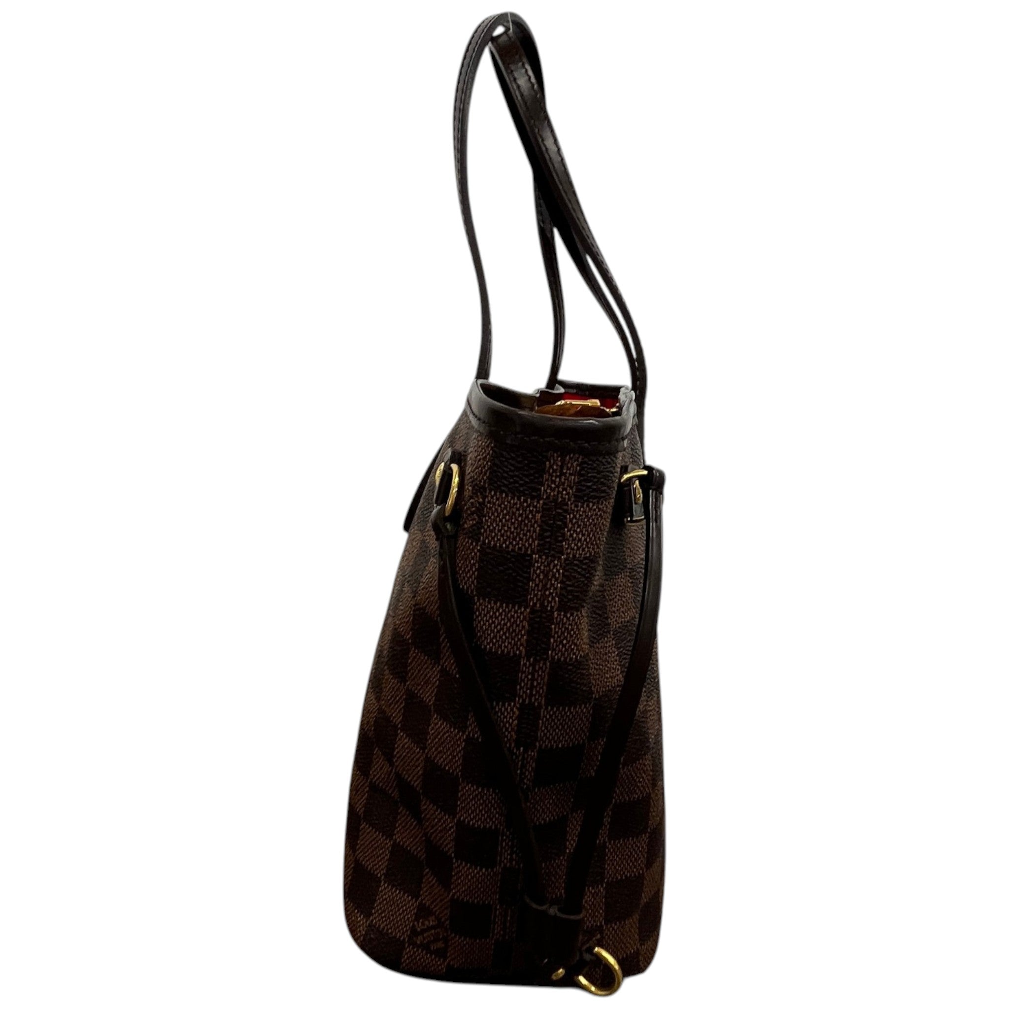Women's Damier Ebene Neverfull Pm Tote Bag Brown