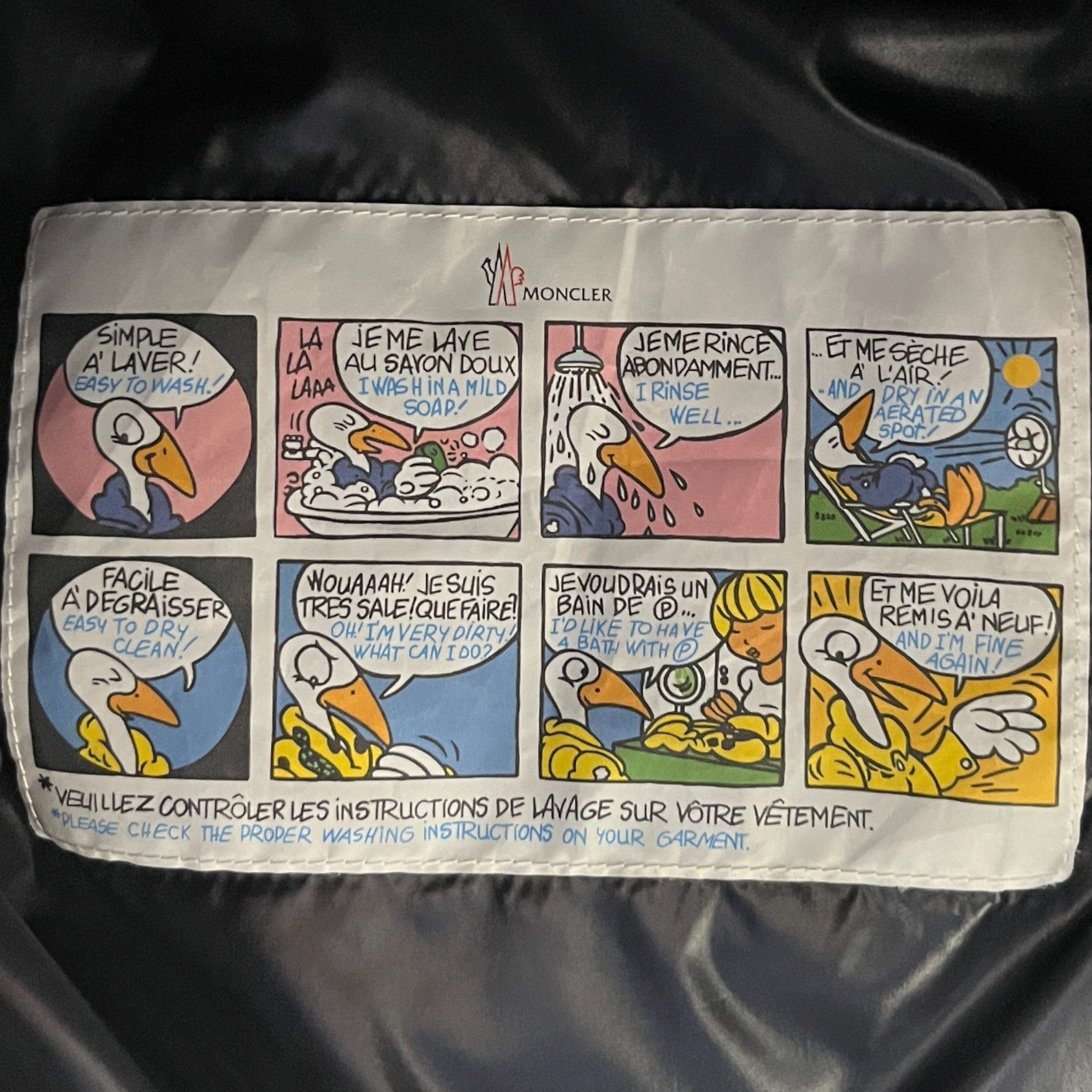 Men's Cuvellier Down Jacket Navy Size 3 / L