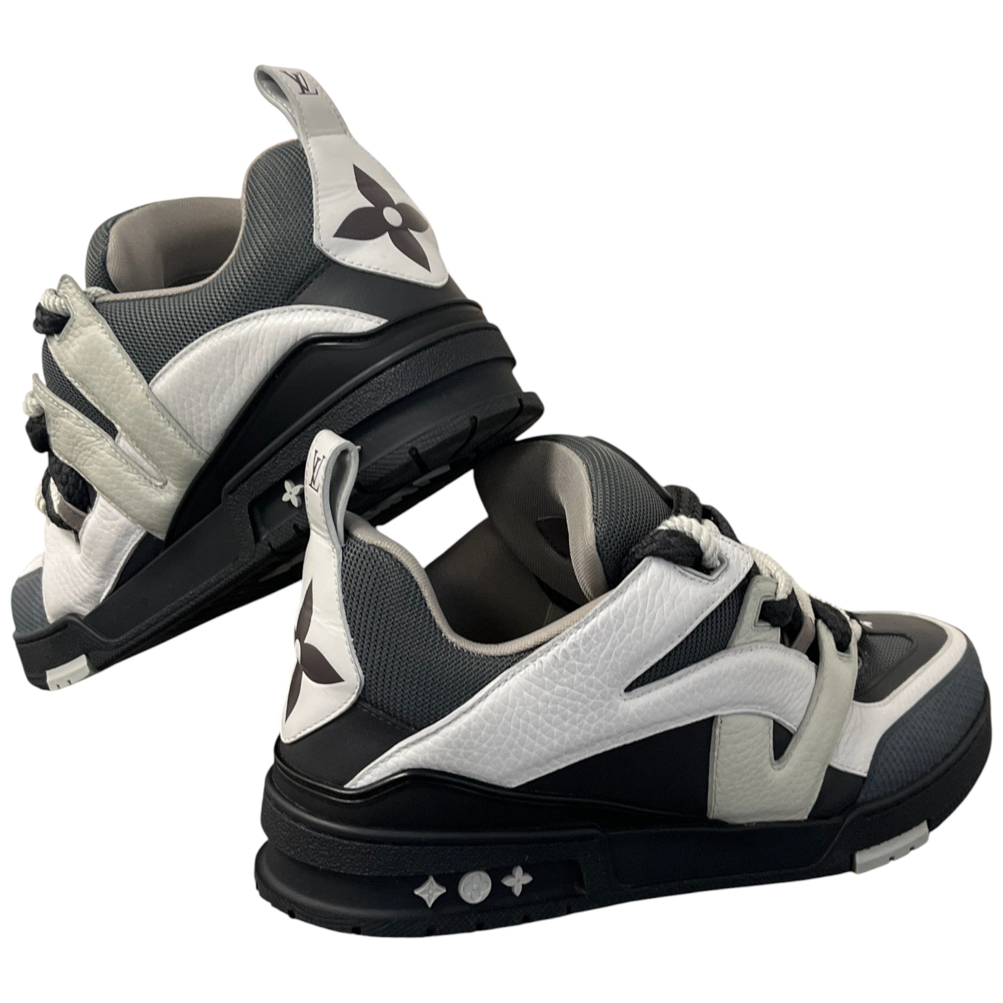 Men's Lv Skate Low Trainers Black Size EU 45 / UK 11