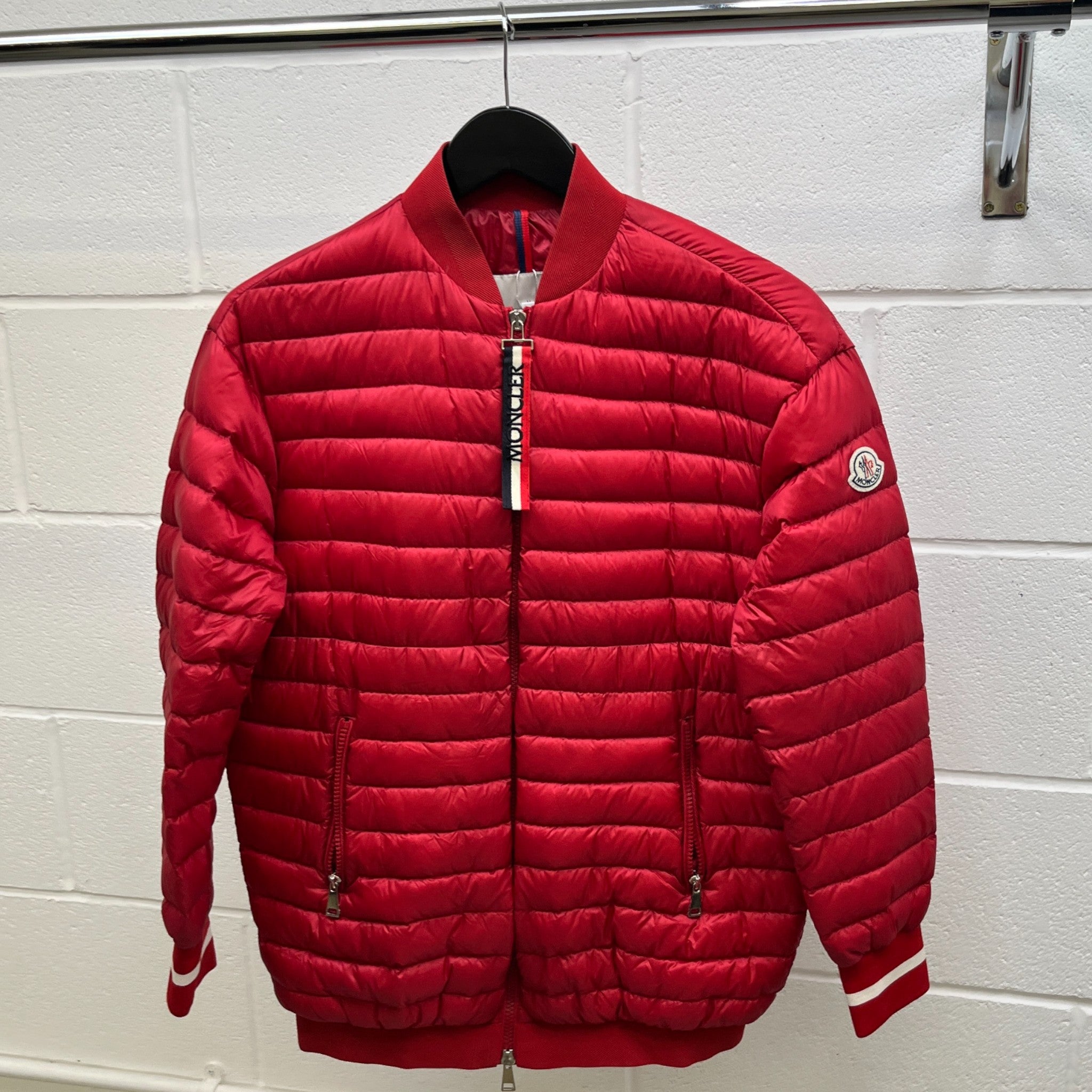 Men's Charoite Down Jacket Red Size 0/XS