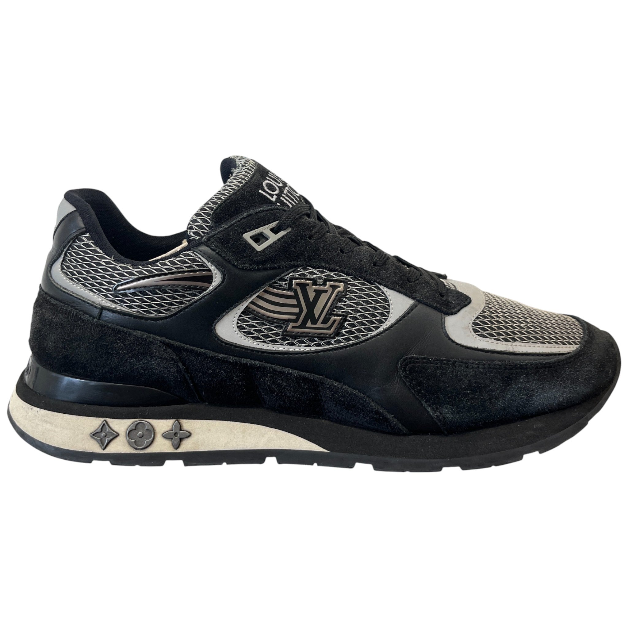 Men's Run Away Low Trainers Black Size EU 44.5 / UK 10.5