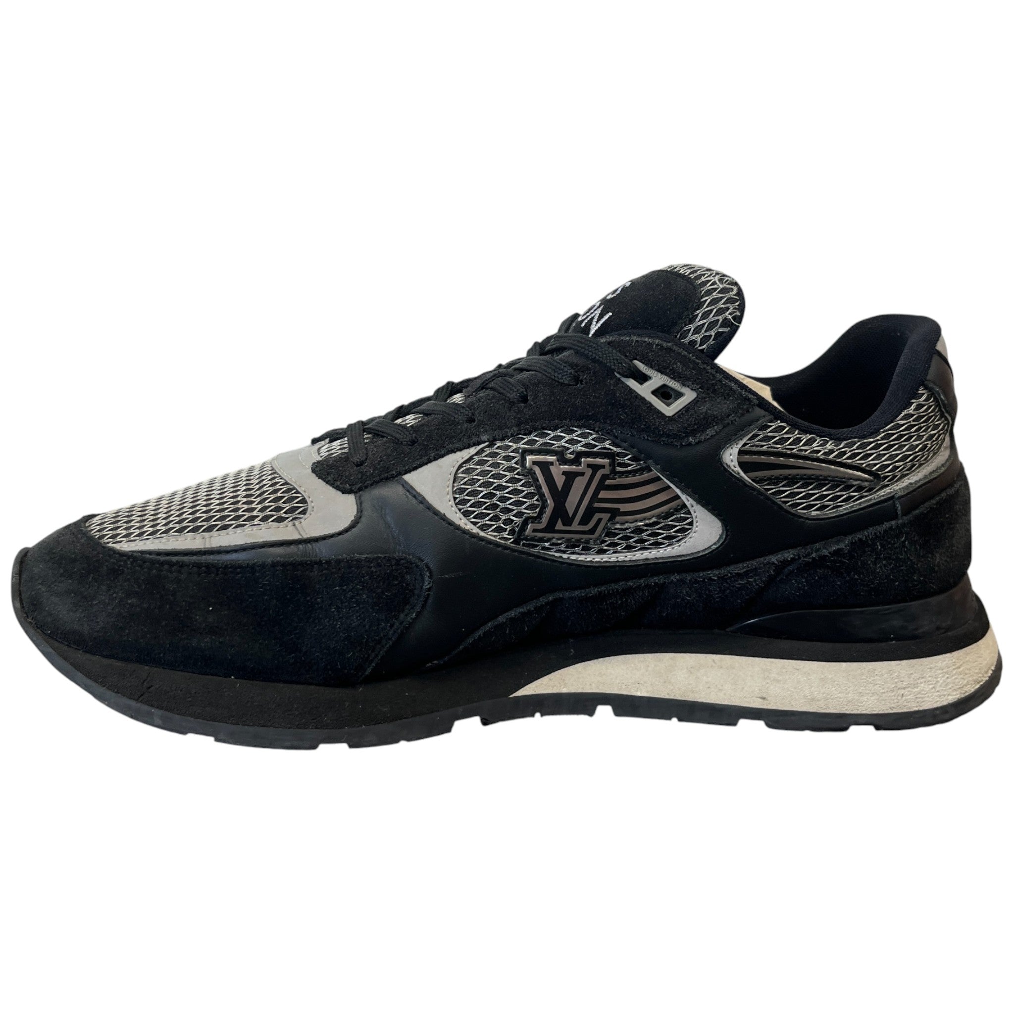Men's Run Away Low Trainers Black Size EU 44.5 / UK 10.5