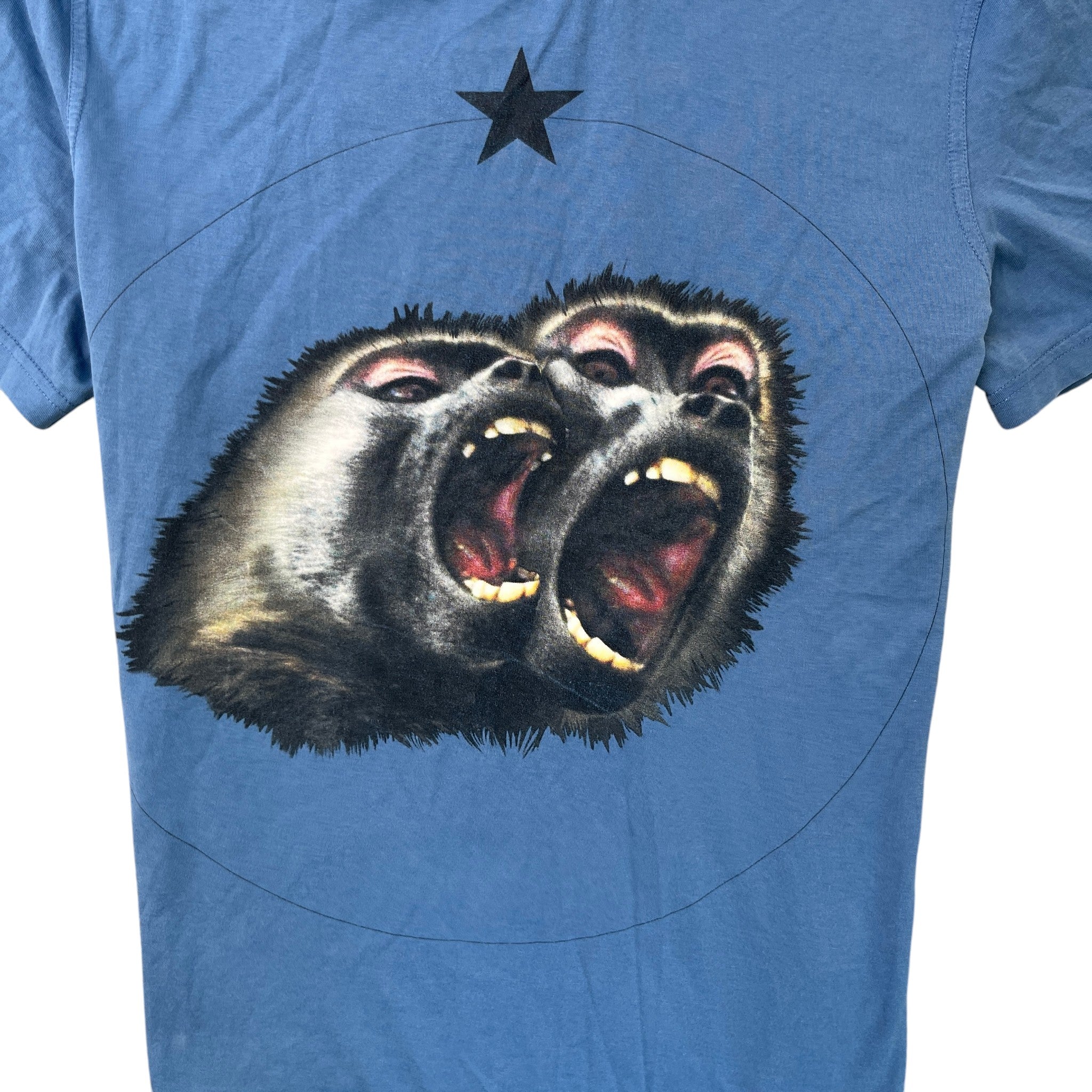 Men's Monkey Brothers T-Shirt Blue Size L