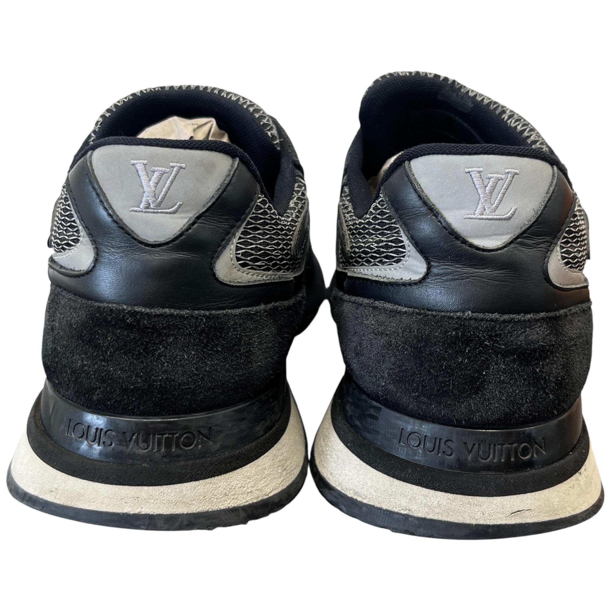 Men's Run Away Low Trainers Black Size EU 44.5 / UK 10.5