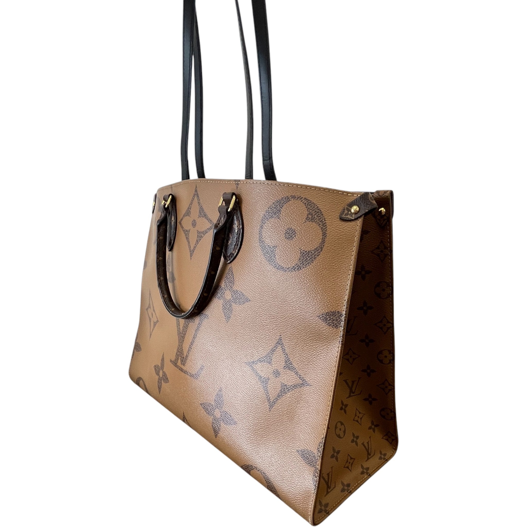Women's Monogram Onthego Gm Tote Handbag Brown