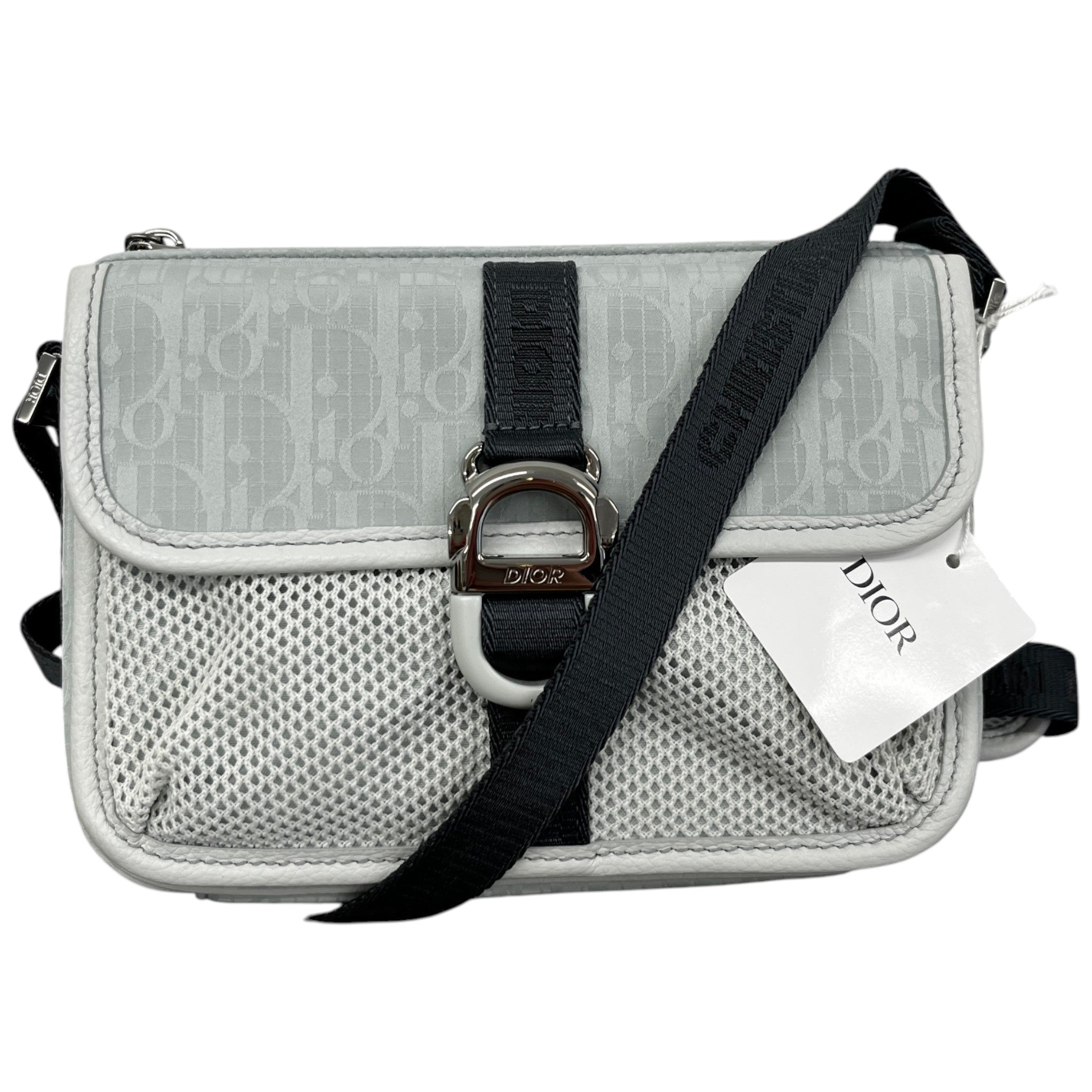 Men's Parley Oblique Mini Messenger Bag Blue