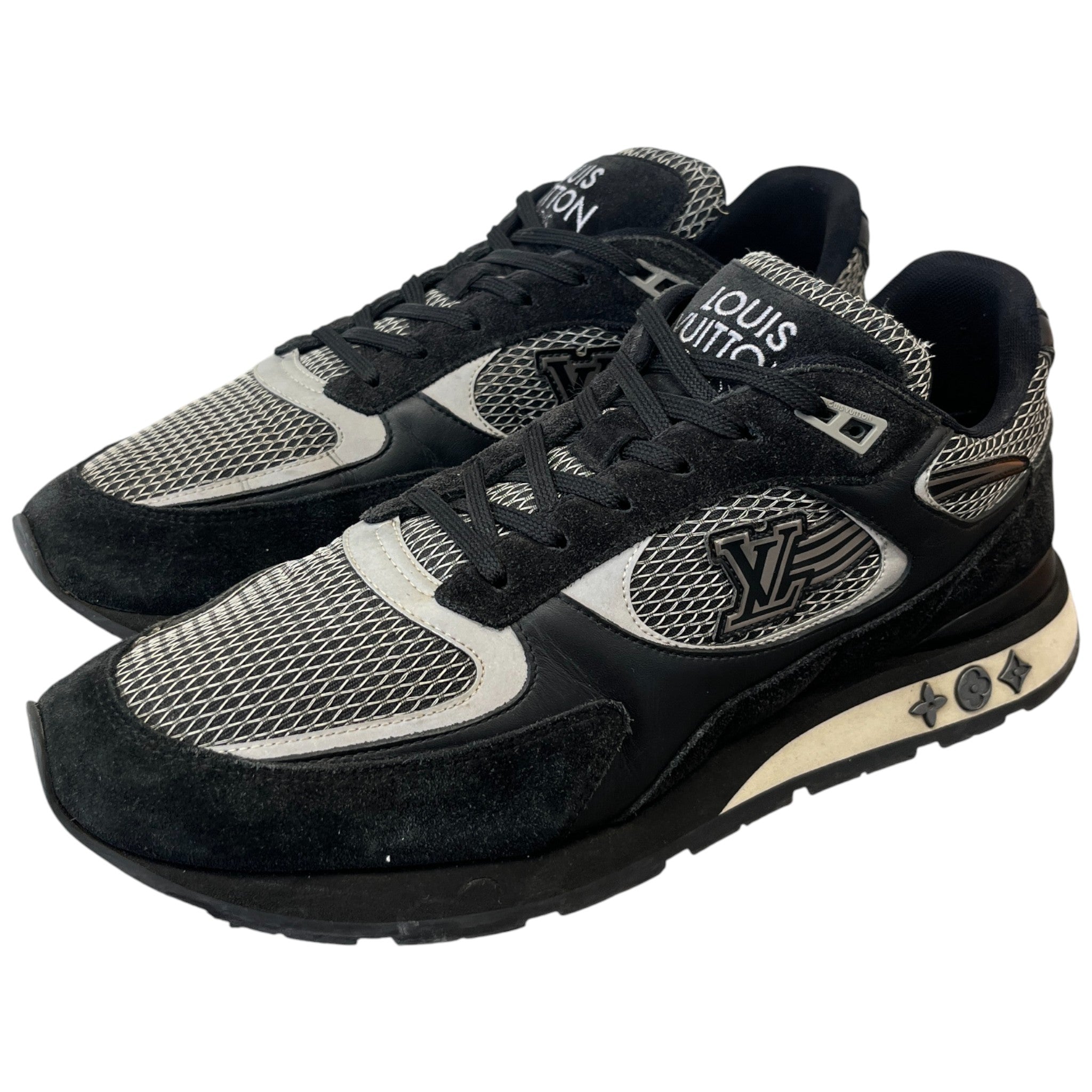 Men's Run Away Low Trainers Black Size EU 44.5 / UK 10.5